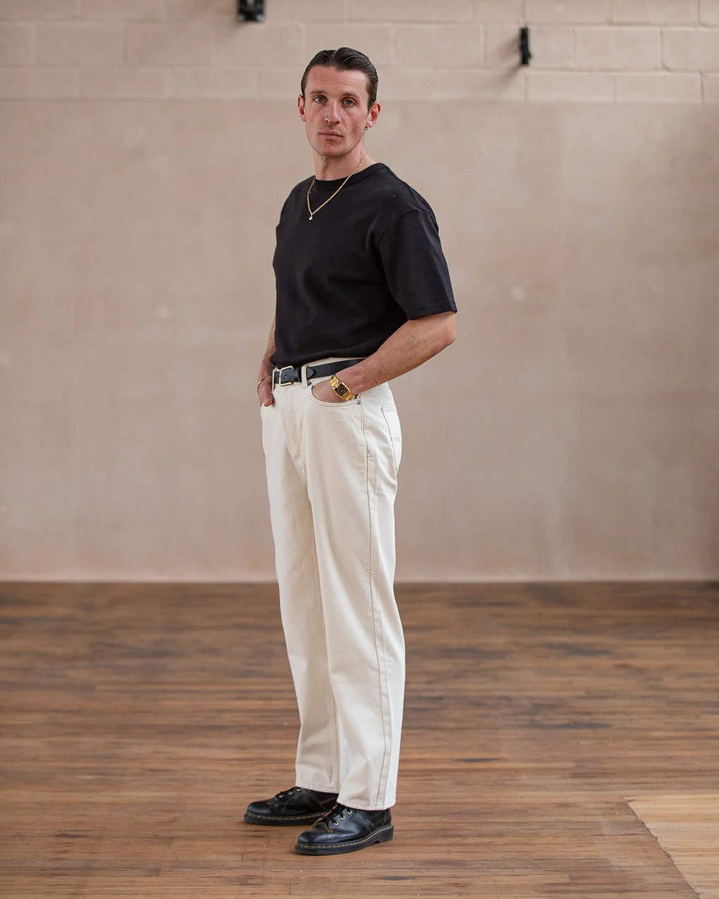 Joshua Denim Jean - Ecru - Image 5