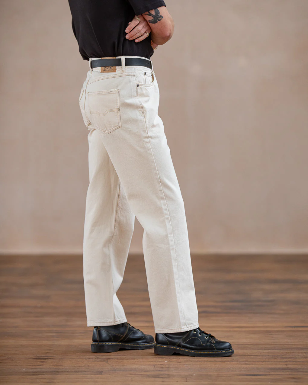 Joshua Denim Jean - Ecru - Image 6