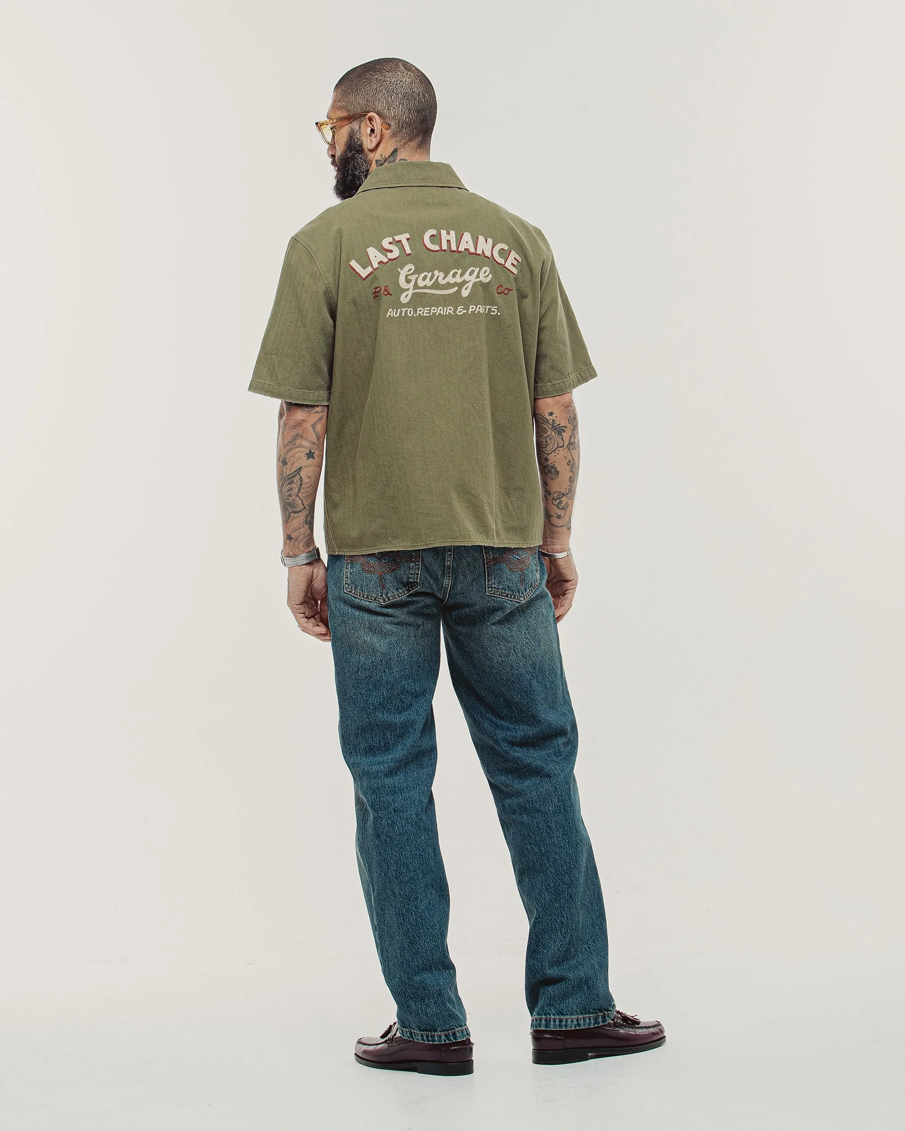 Last Chance Garage Depot Shirt - Sage - Image 12