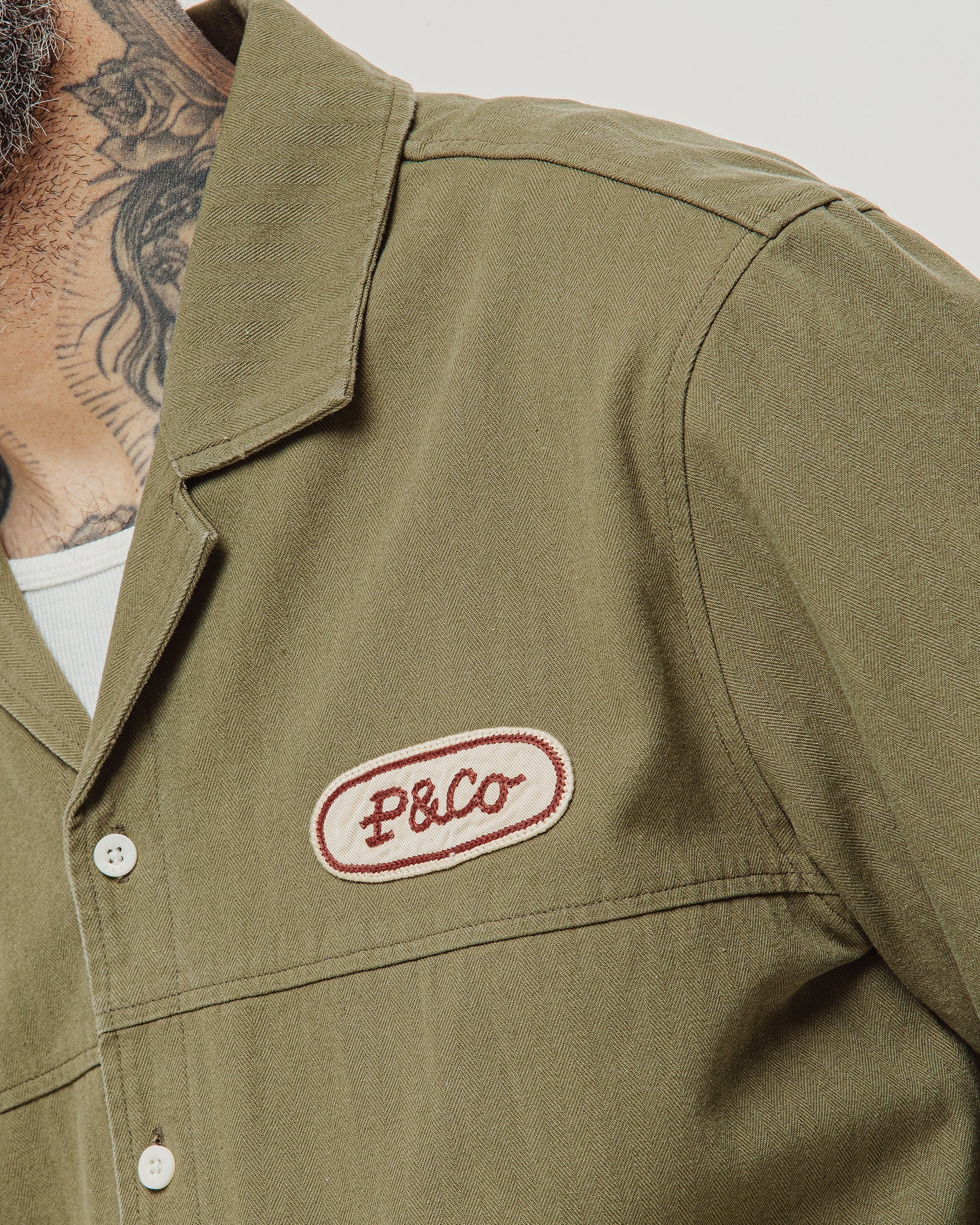 Last Chance Garage Depot Shirt - Sage - Image 3