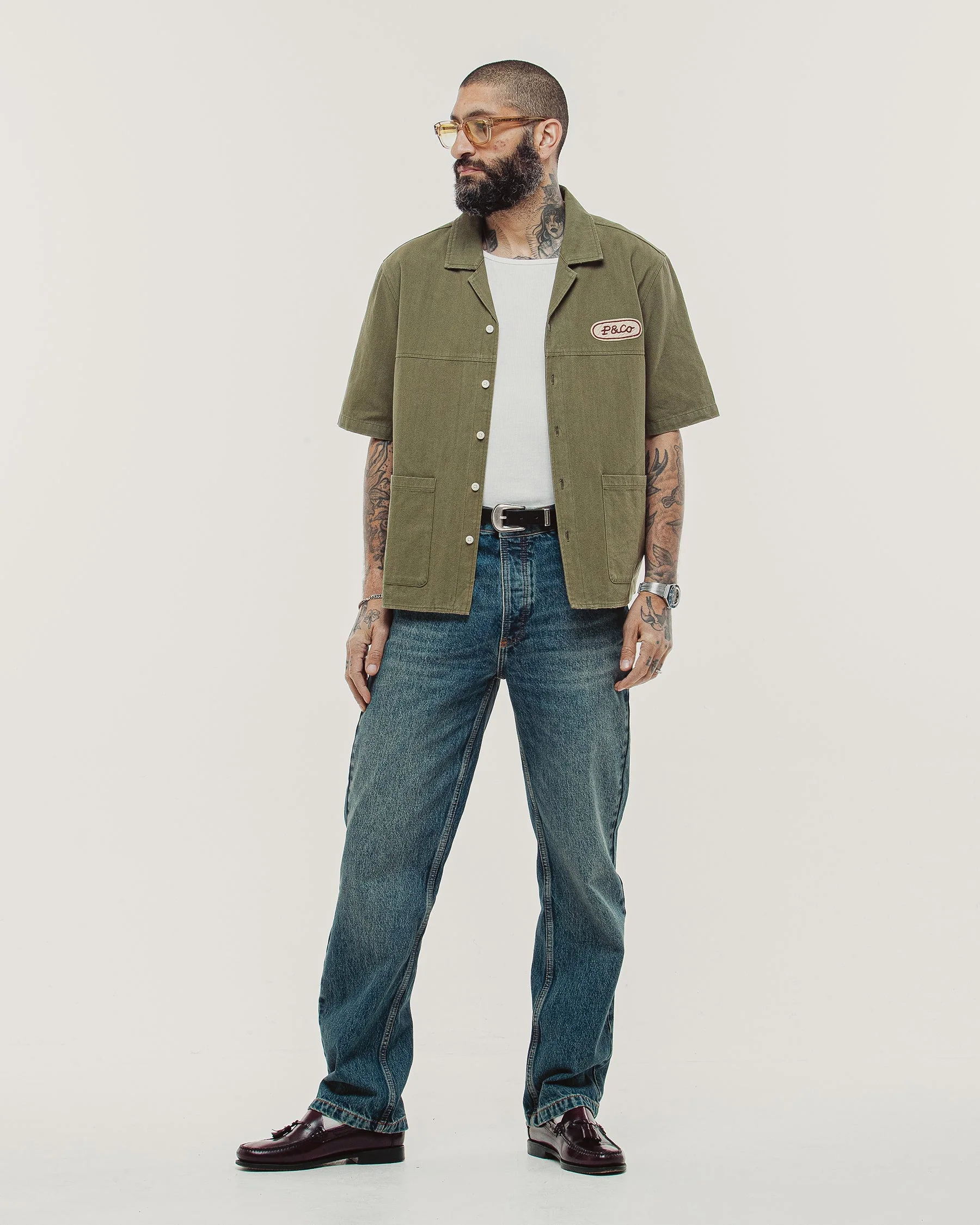 Last Chance Garage Depot Shirt - Sage - Image 5
