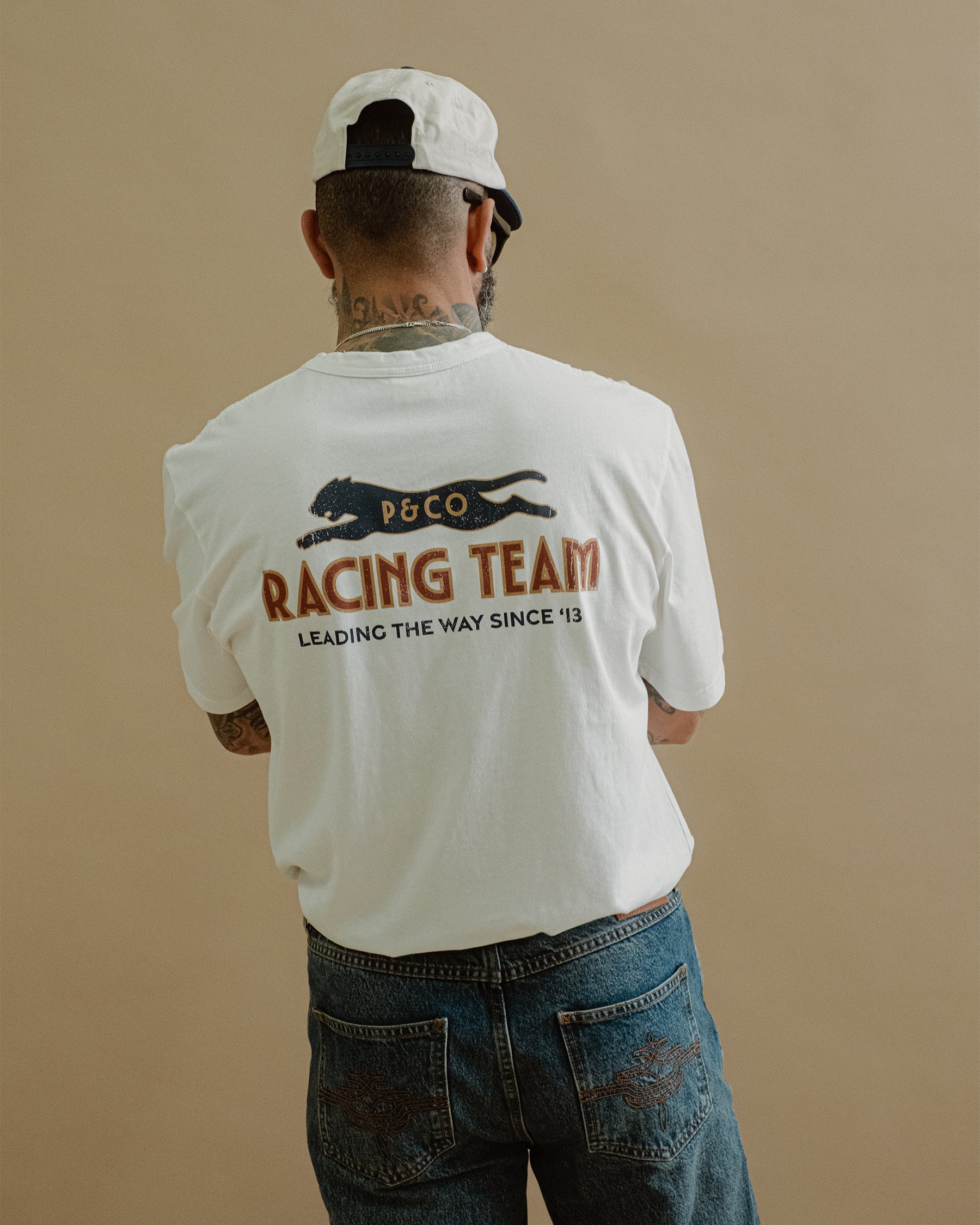 Leading The Way T-Shirt - Off White - Image 3