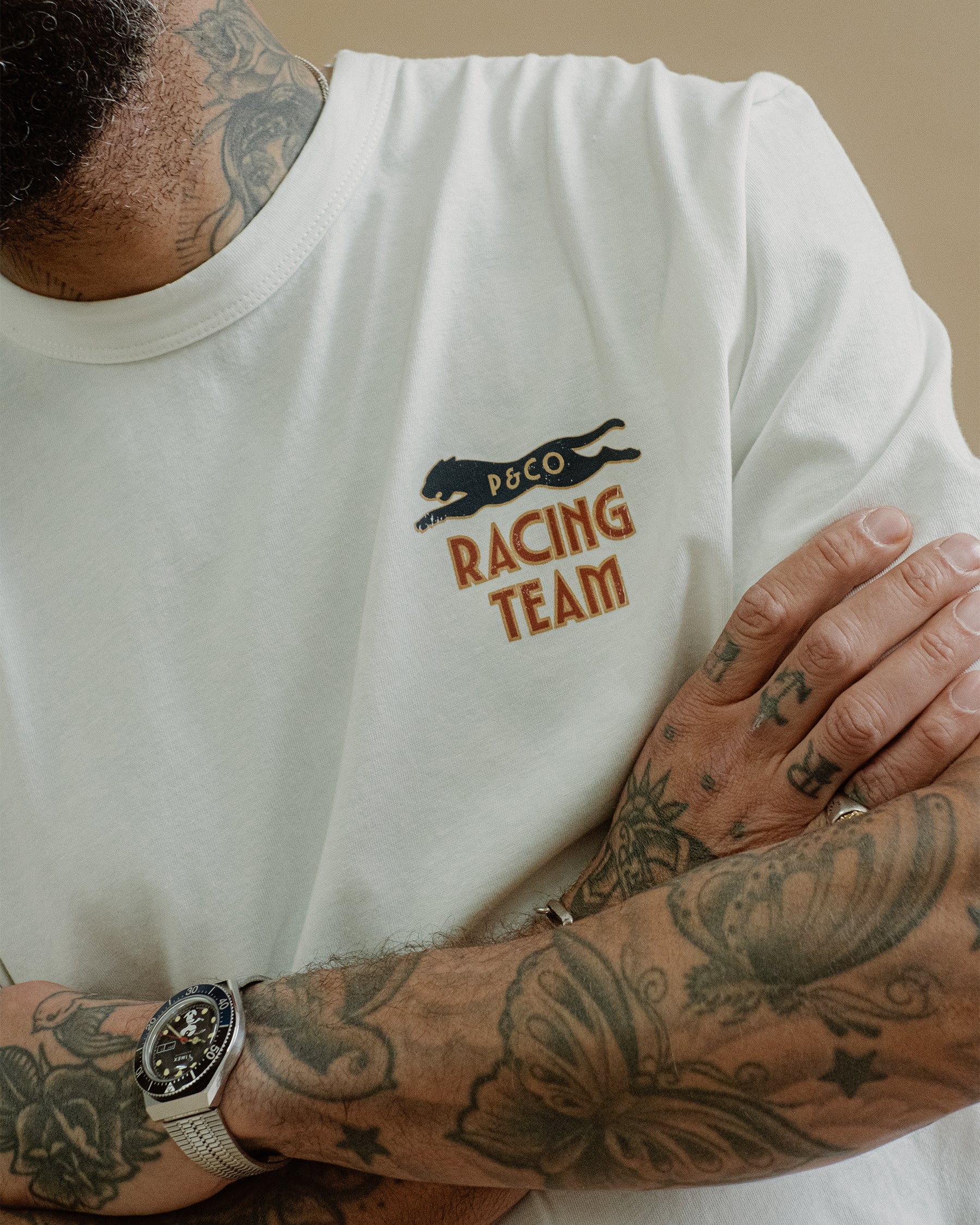 Leading The Way T-Shirt - Off White - Image 4