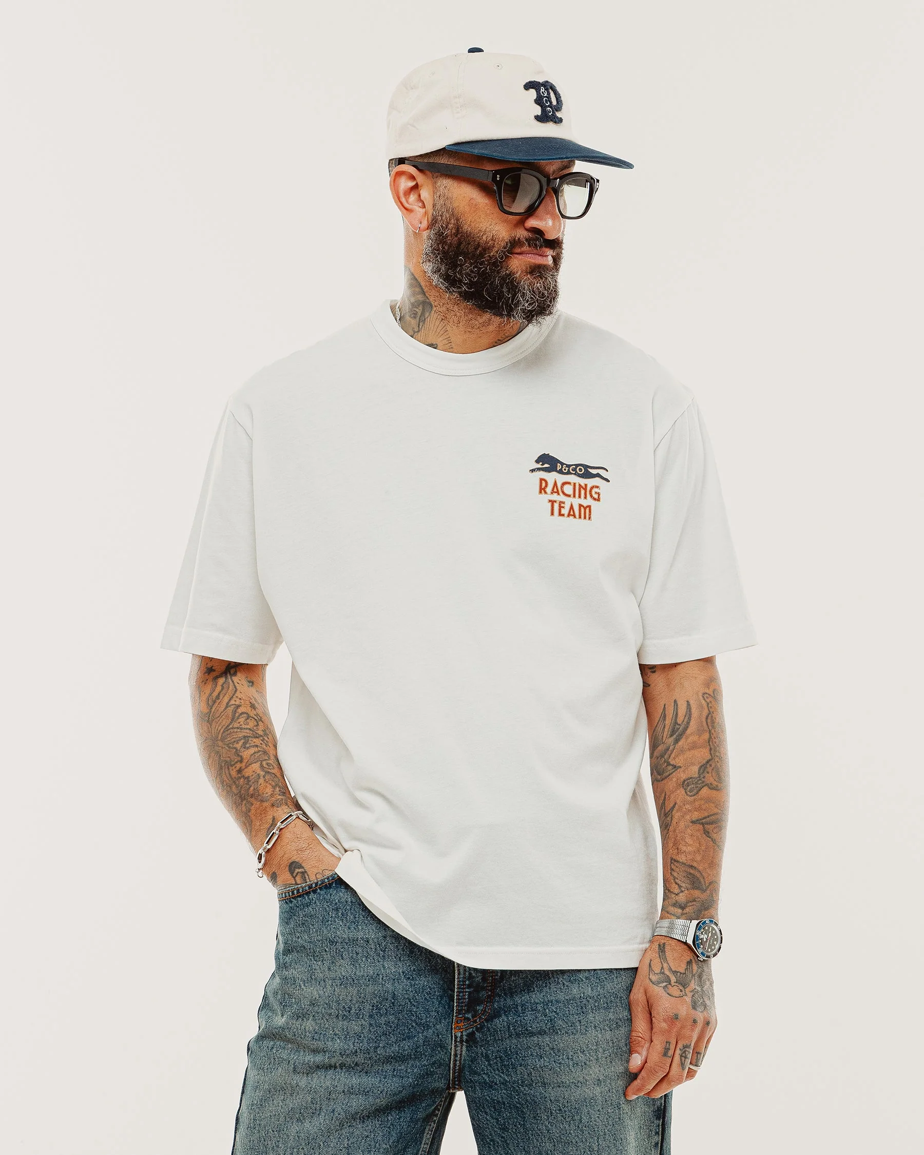 Leading The Way T-Shirt - Off White - Image 7