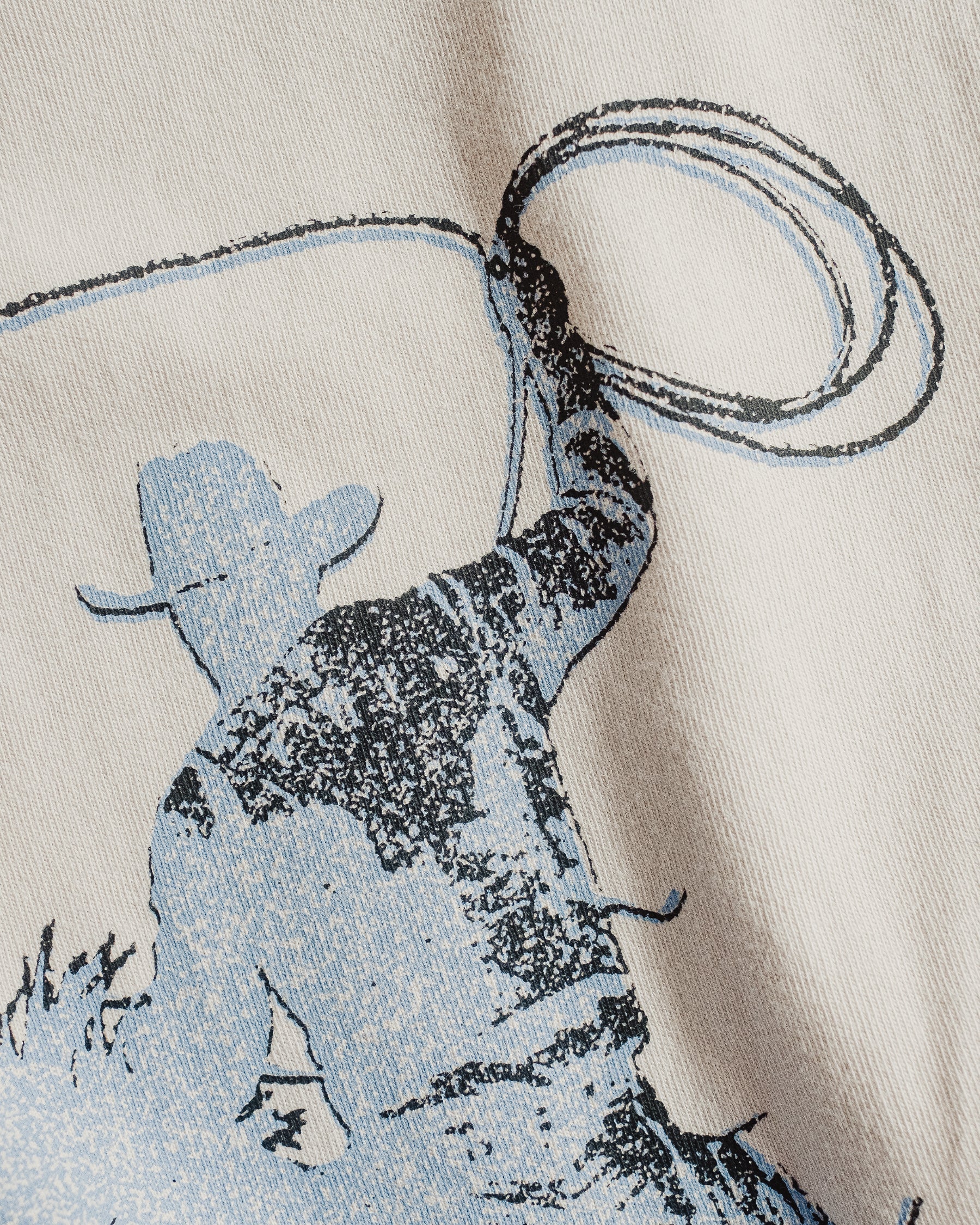Long Road Boxy T-Shirt - Bone - Image 8