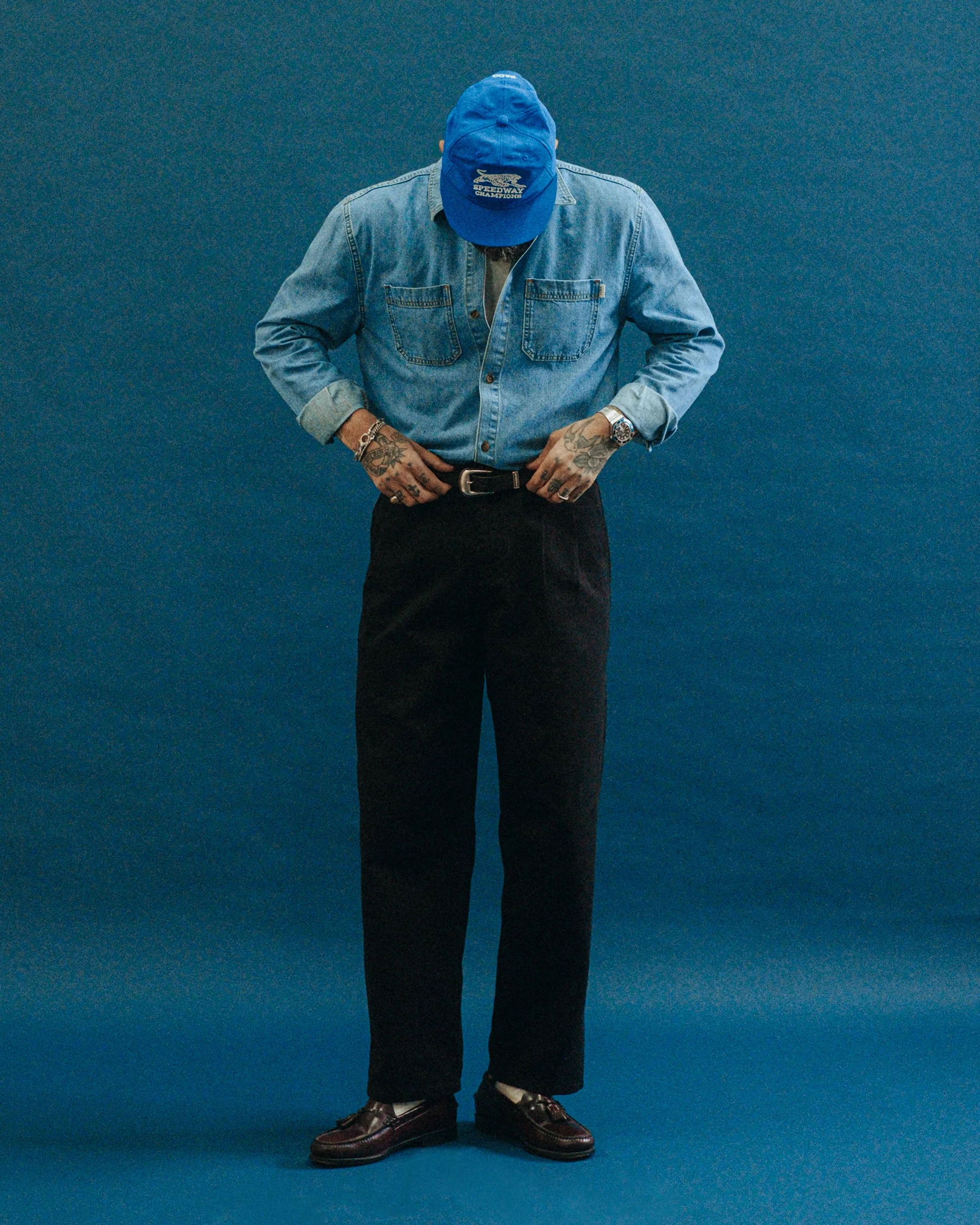 Mason Denim Shirt - Light Wash - Image 8
