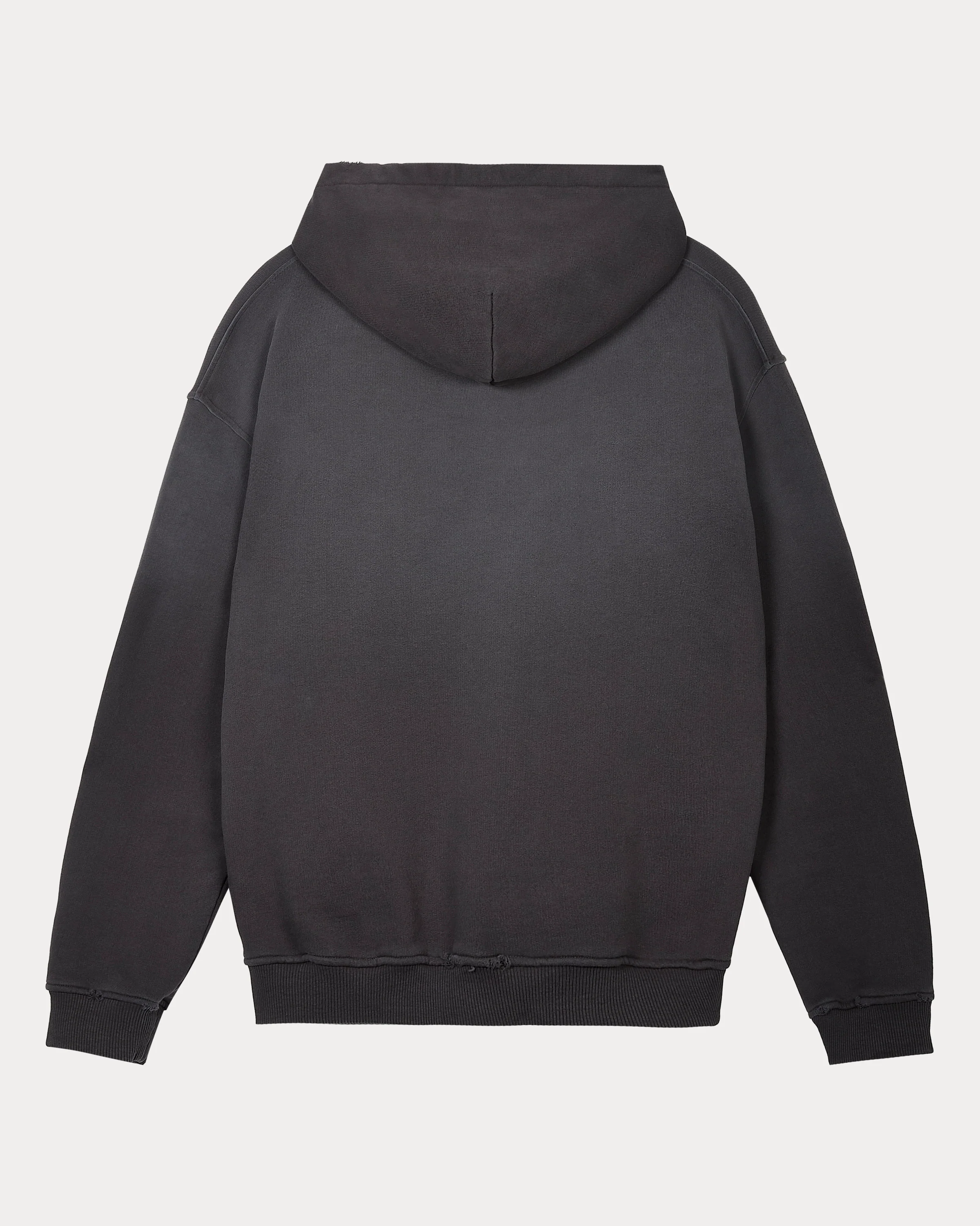 Heavyweight Essential Hoodie - Charcoal - Image 4