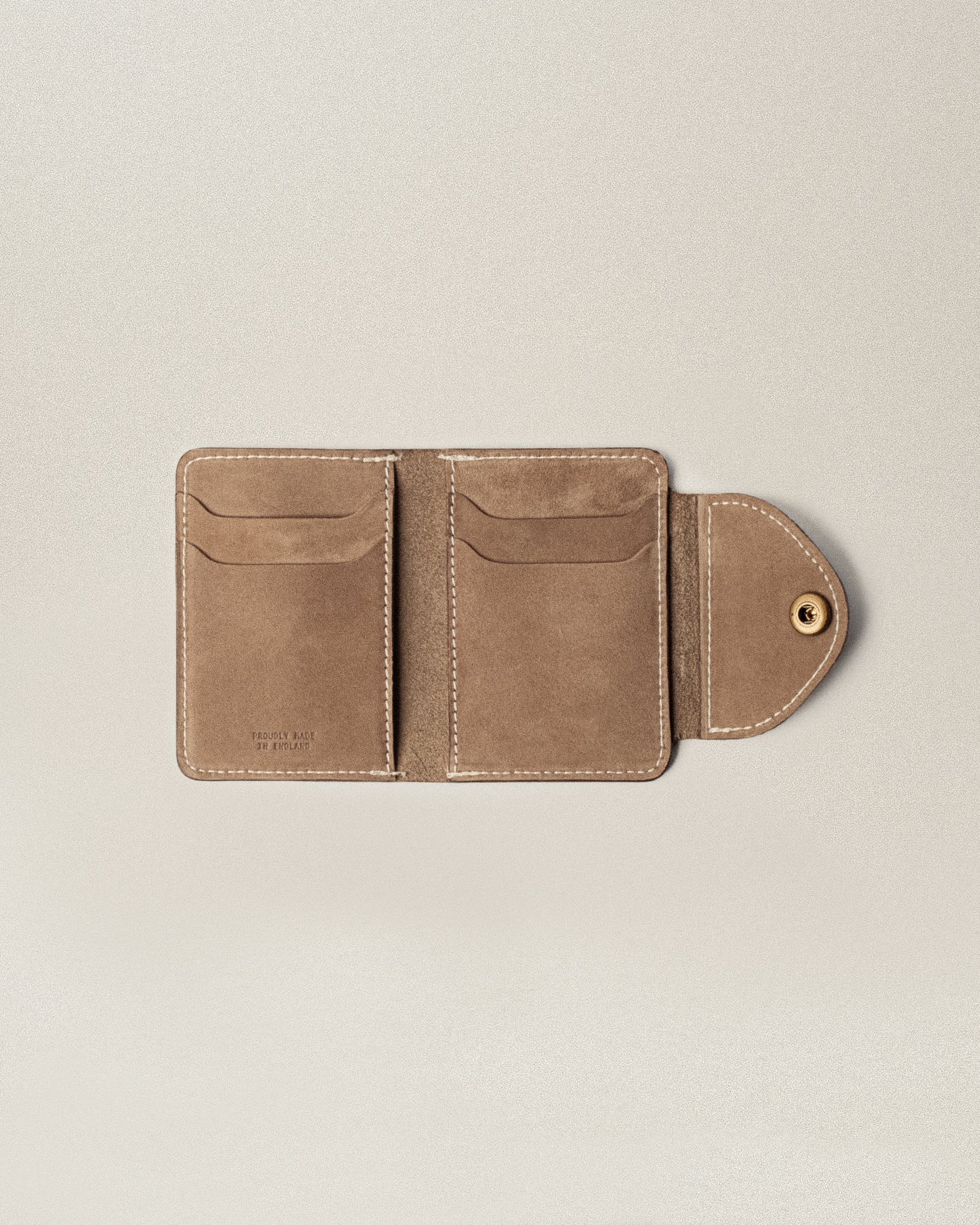 Mesa Nubuck Wallet - Taupe - Image 3