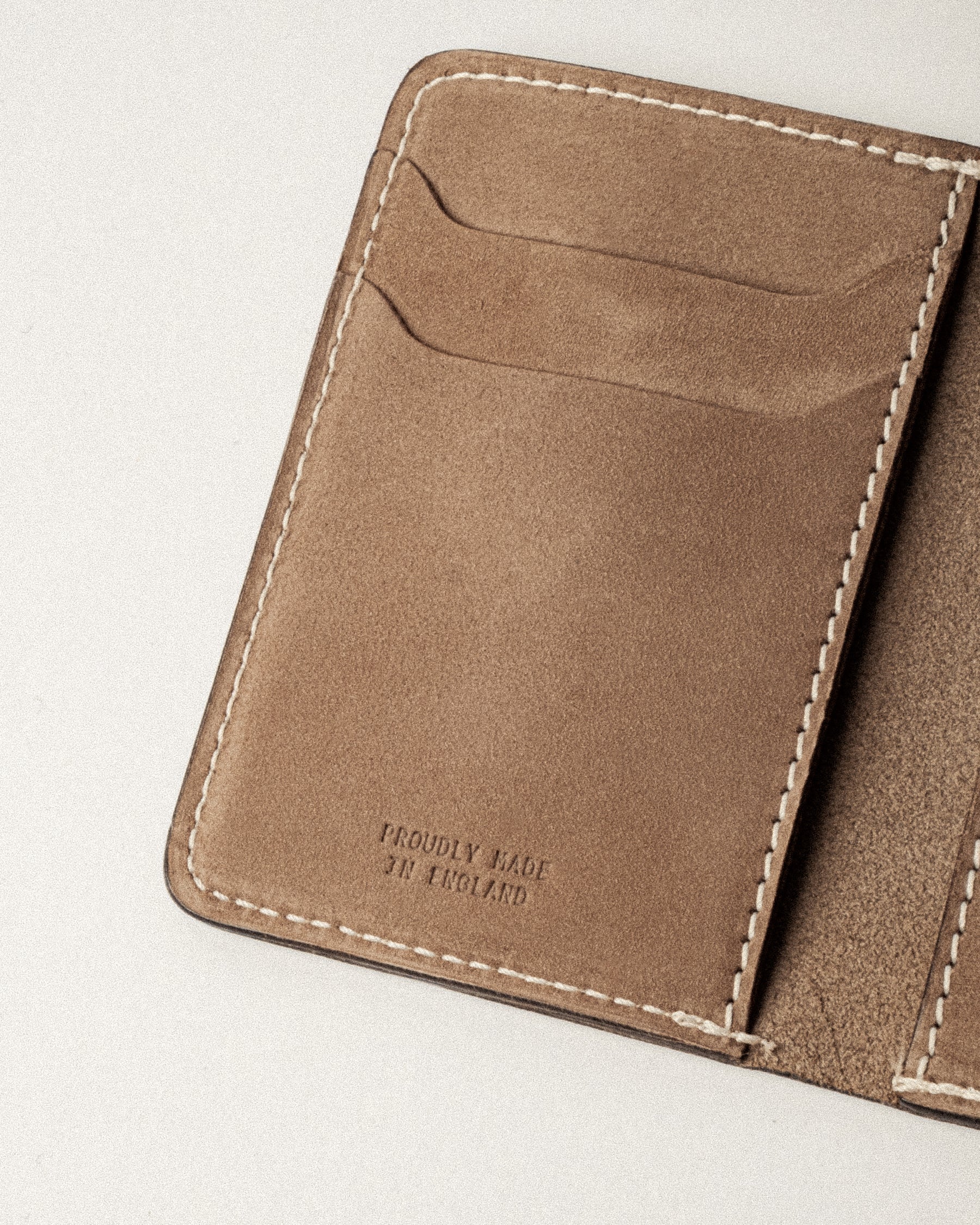 Mesa Nubuck Wallet - Taupe - Image 4