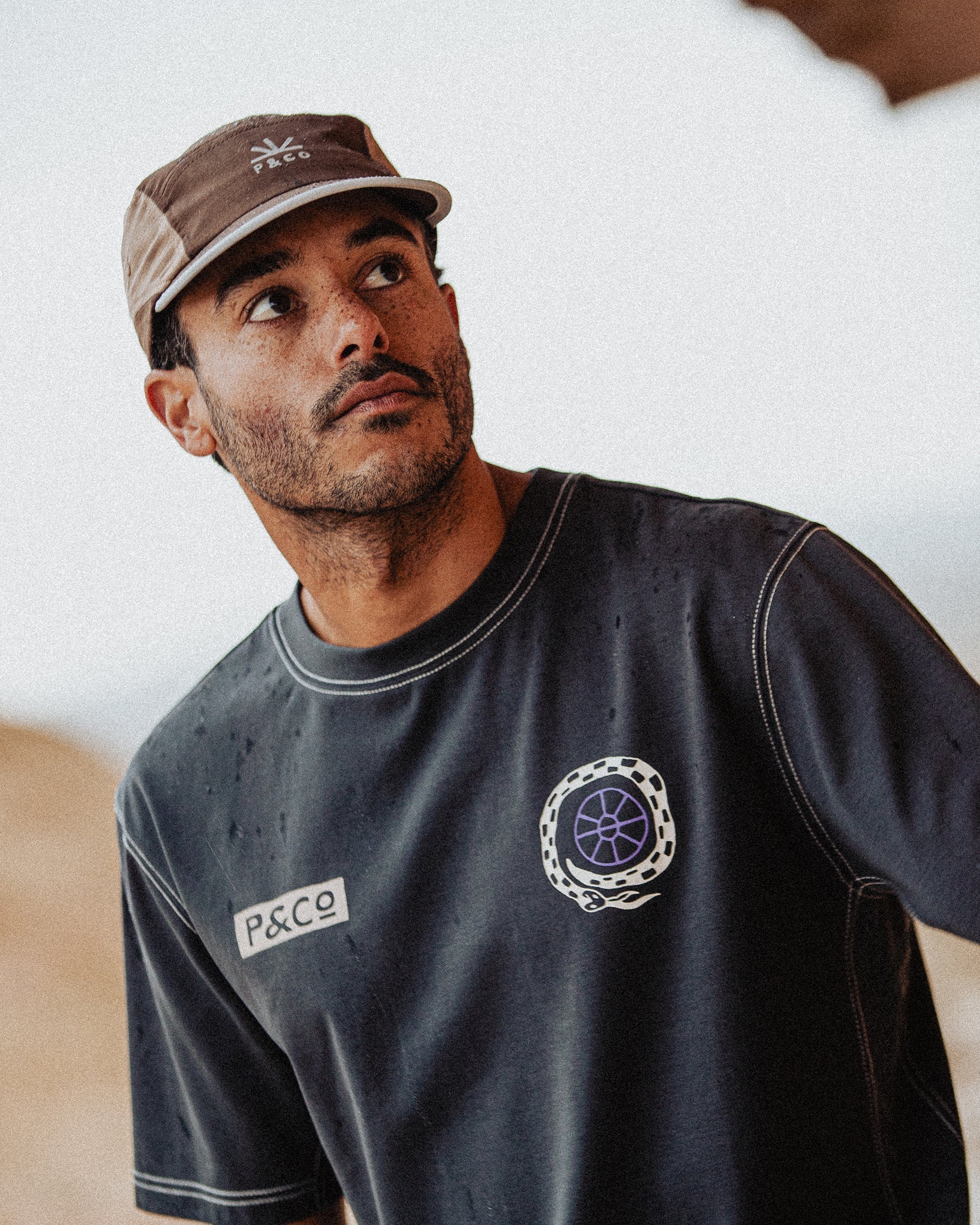 Mindset Trail T-Shirt - Charcoal - Image 4