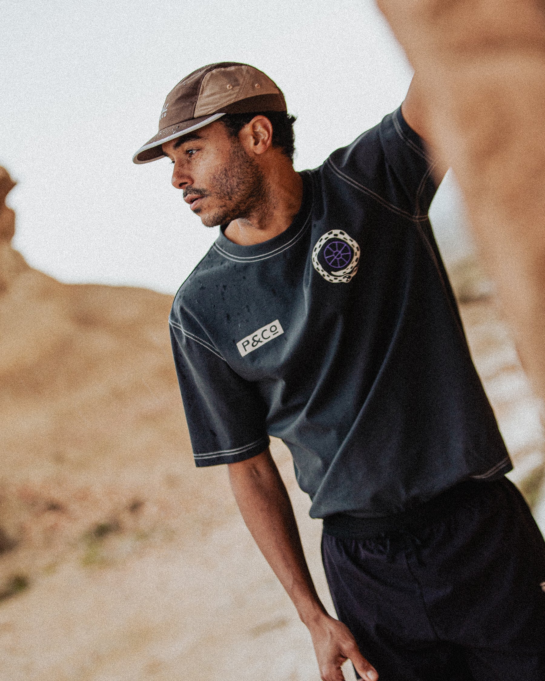 Mindset Trail T-Shirt - Charcoal - Image 5