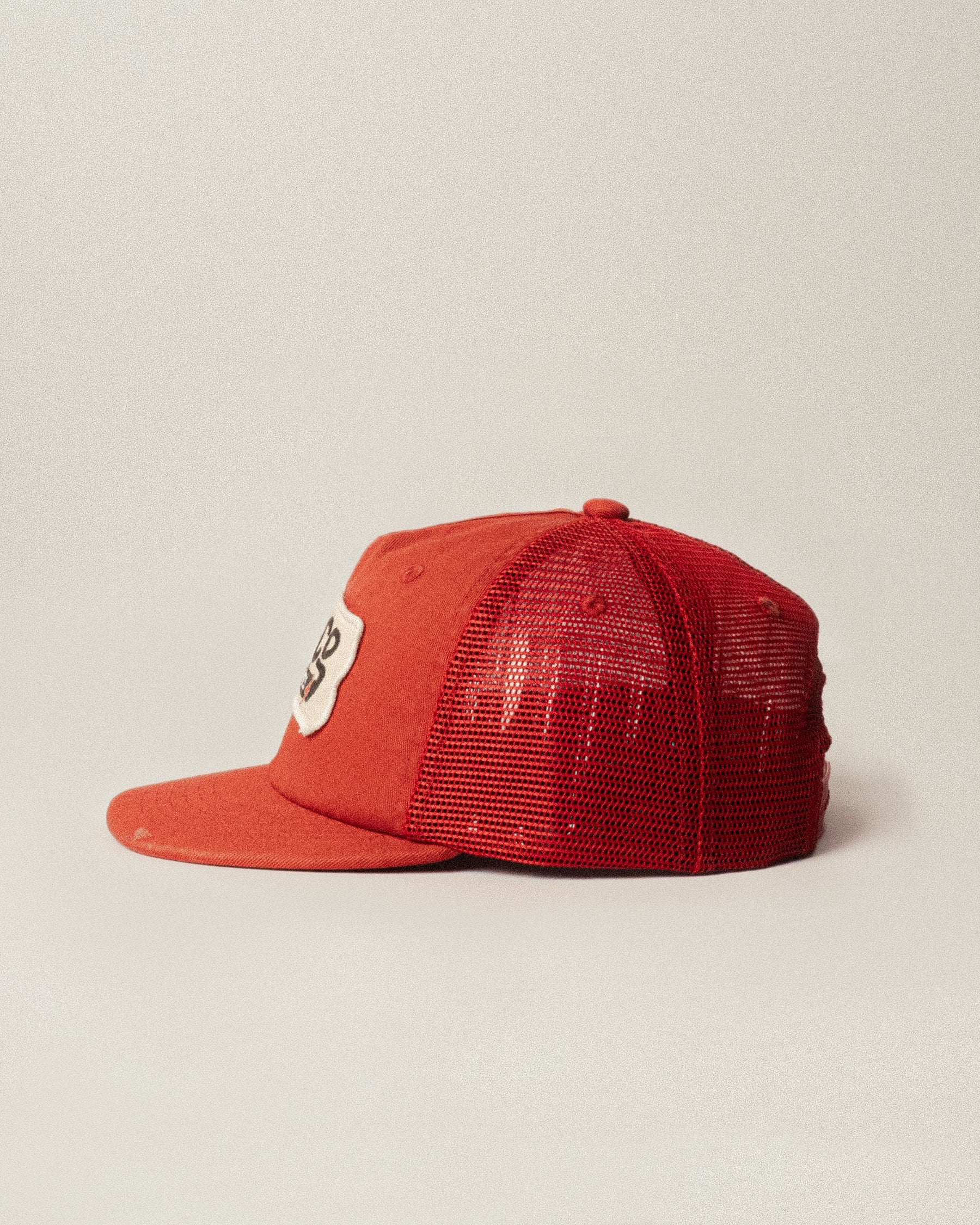 P&Co Garage Trucker Cap - Washed Red - Image 4
