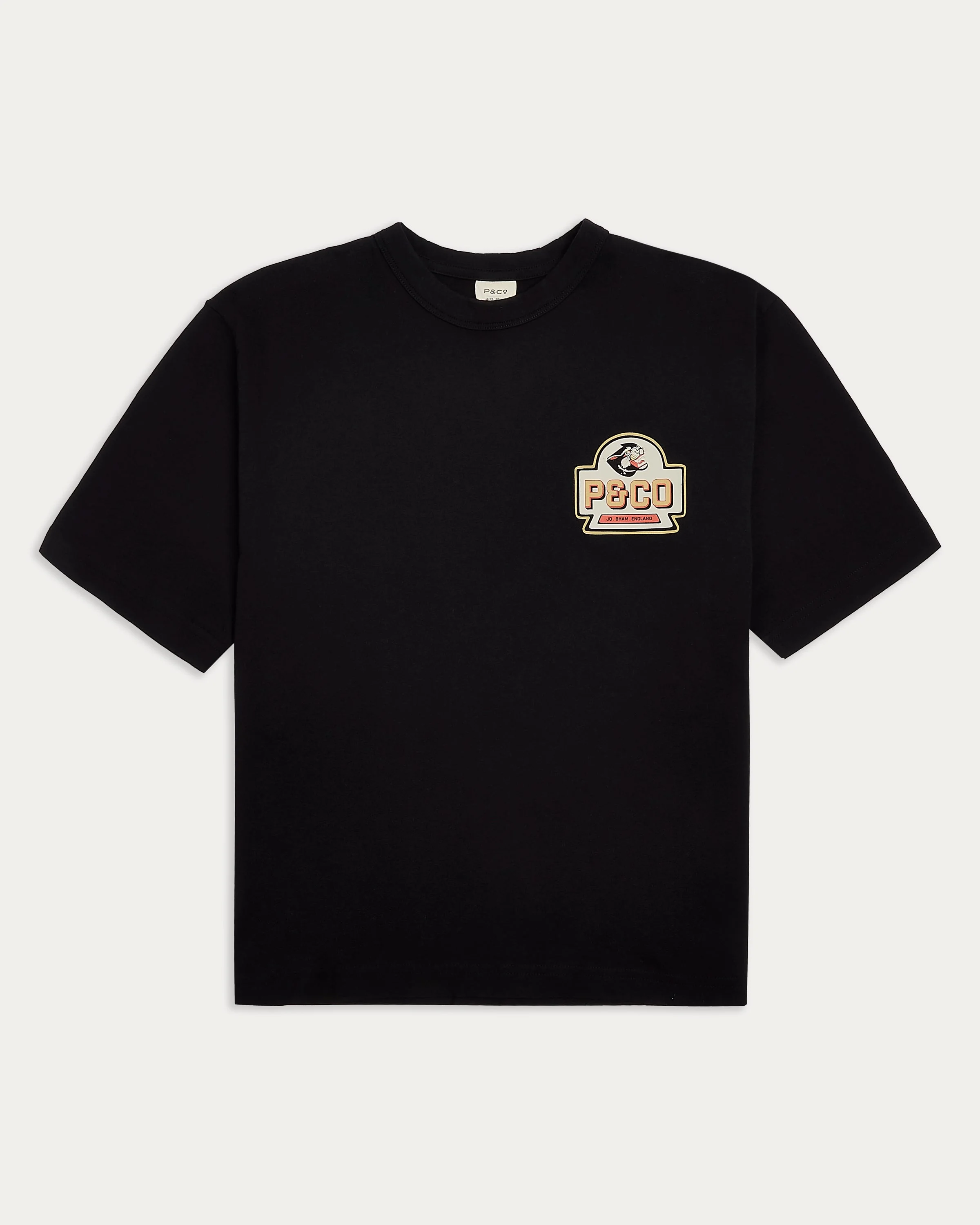 Panther Oils Boxy T-Shirt - Washed Black - Image 3