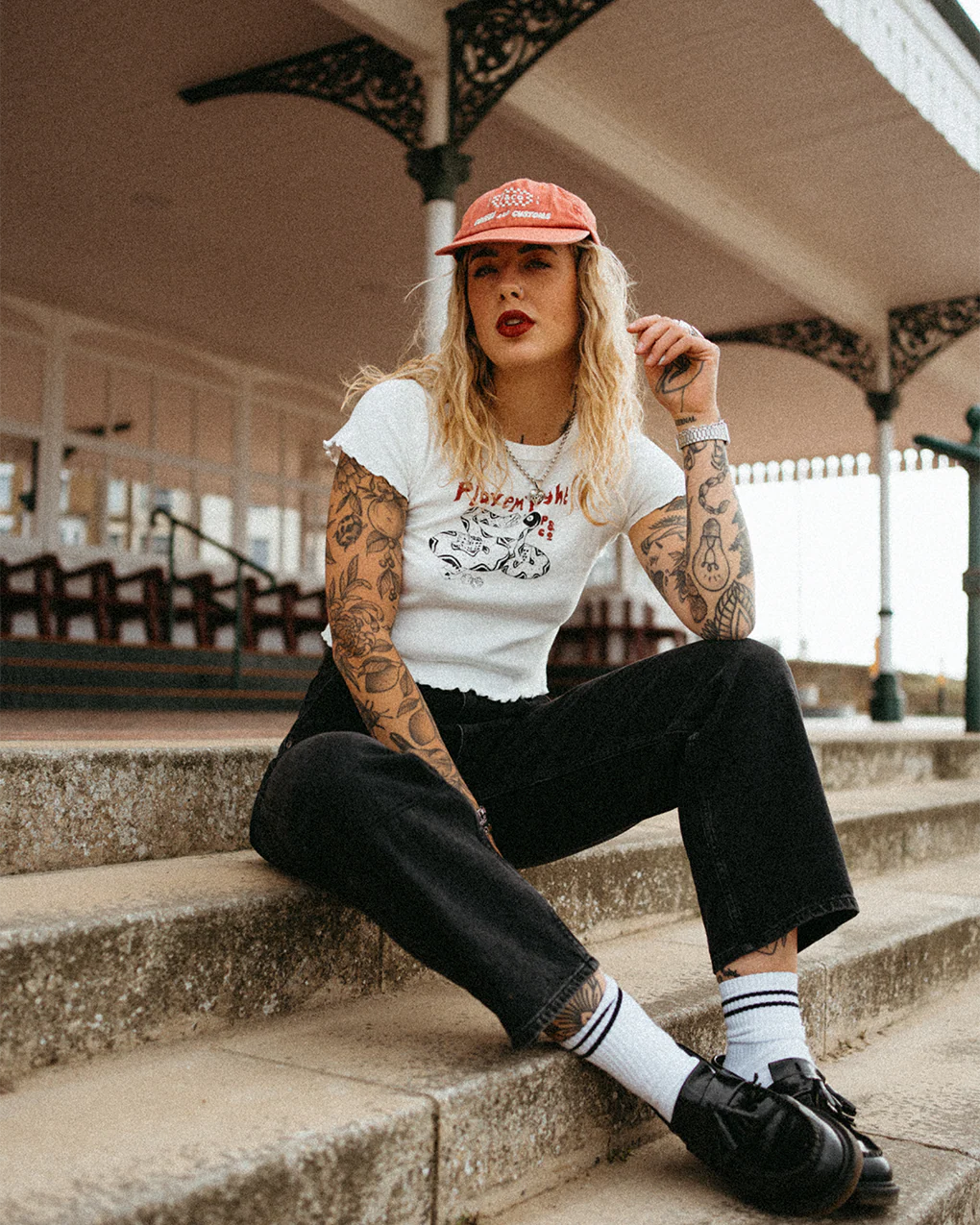 Play 'Em Right Baby T-Shirt - Off White - Image 4