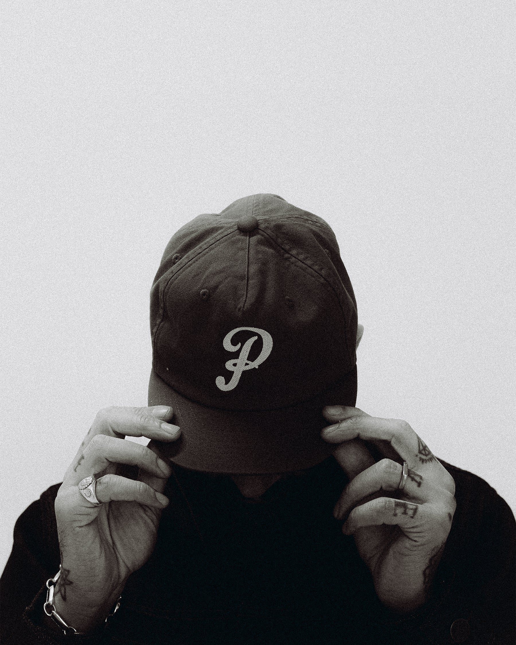 Script Cotton 5 Panel Cap - Brick Red - Image 8