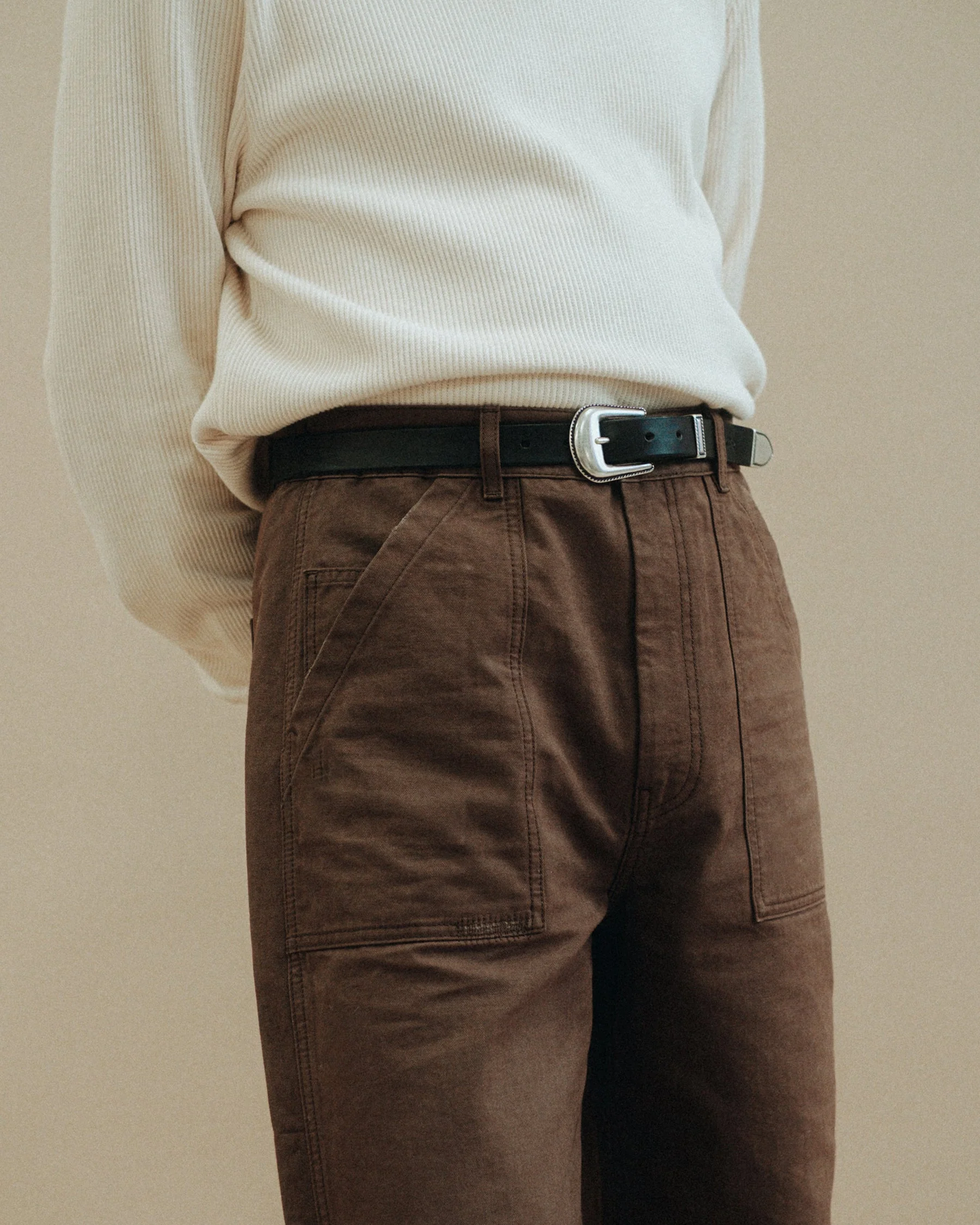 Service Founder Fatigue Pant - Washed Brown - Image 7