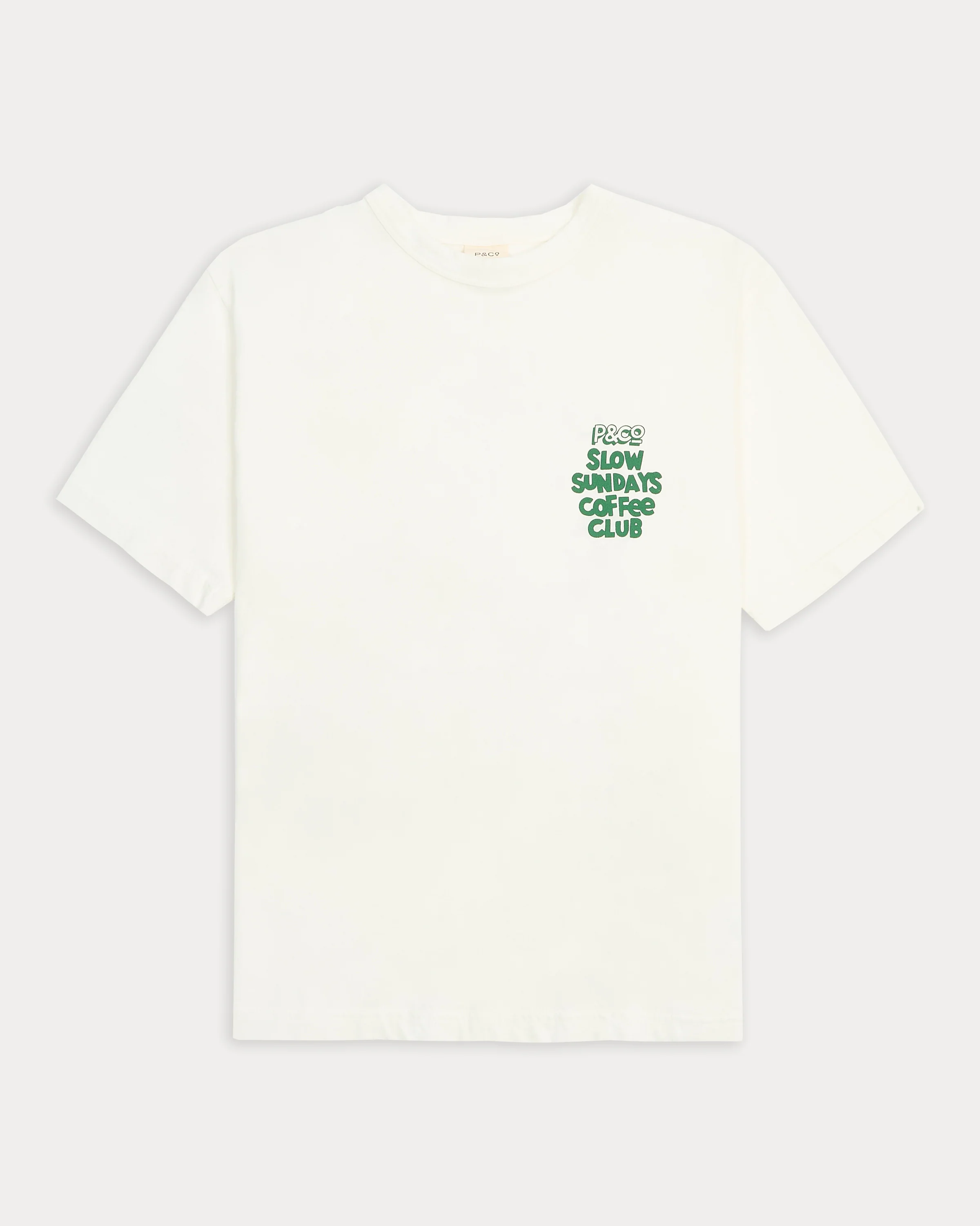 Slow Sundays T-Shirt - Off White - Image 5