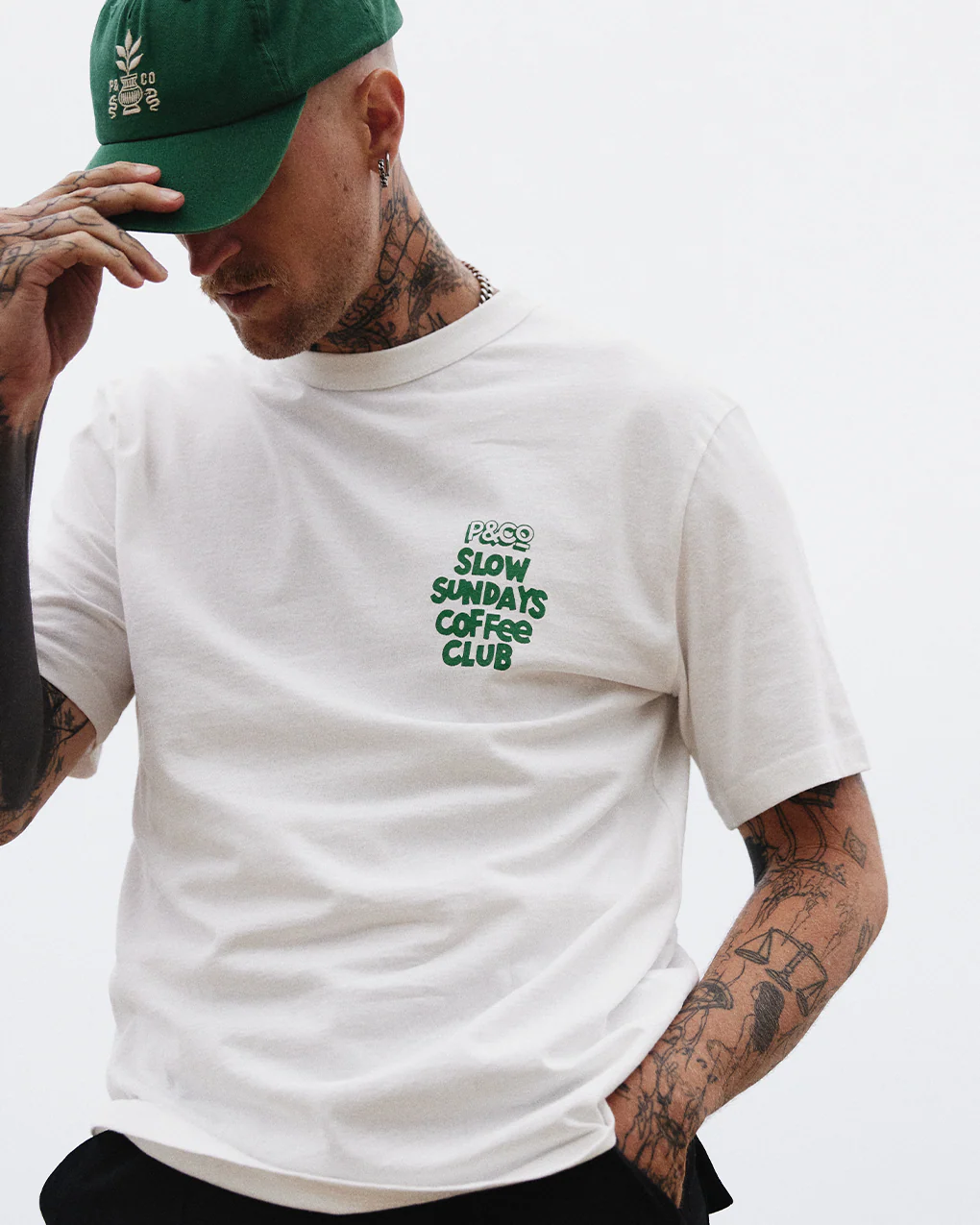Slow Sundays T-Shirt - Off White - Image 8