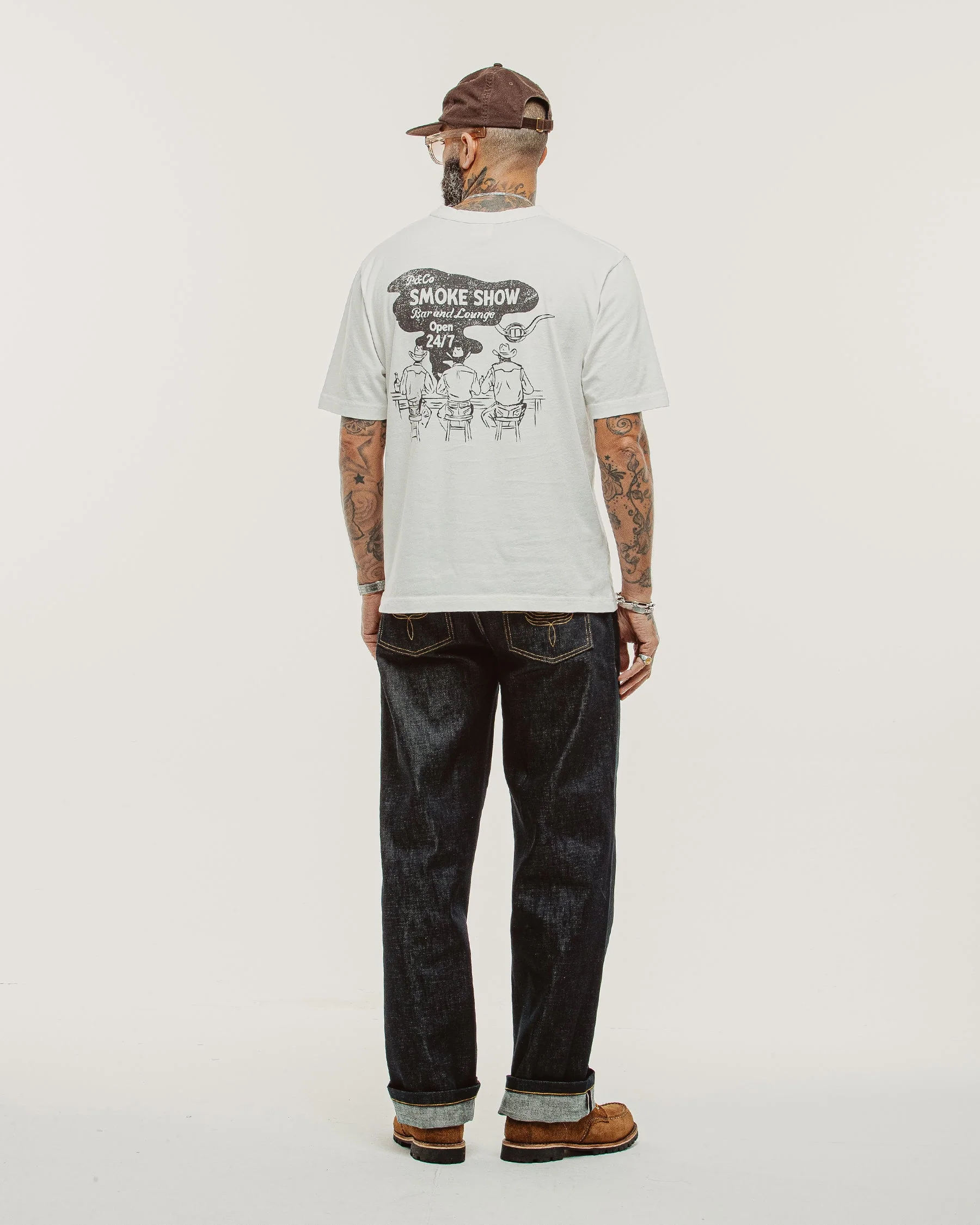 Smoke Show T-Shirt - Off White - Image 6