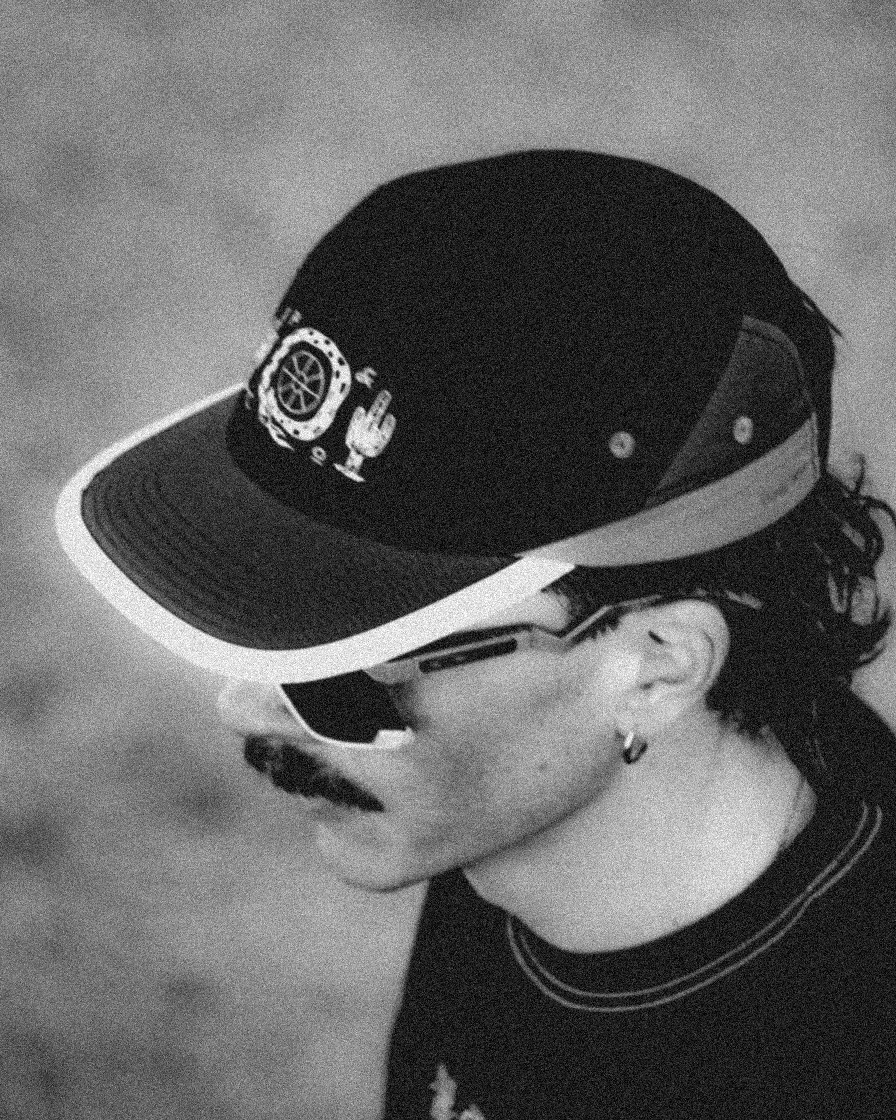 Steady Pace Trail Cap - Black & Tan - Image 8