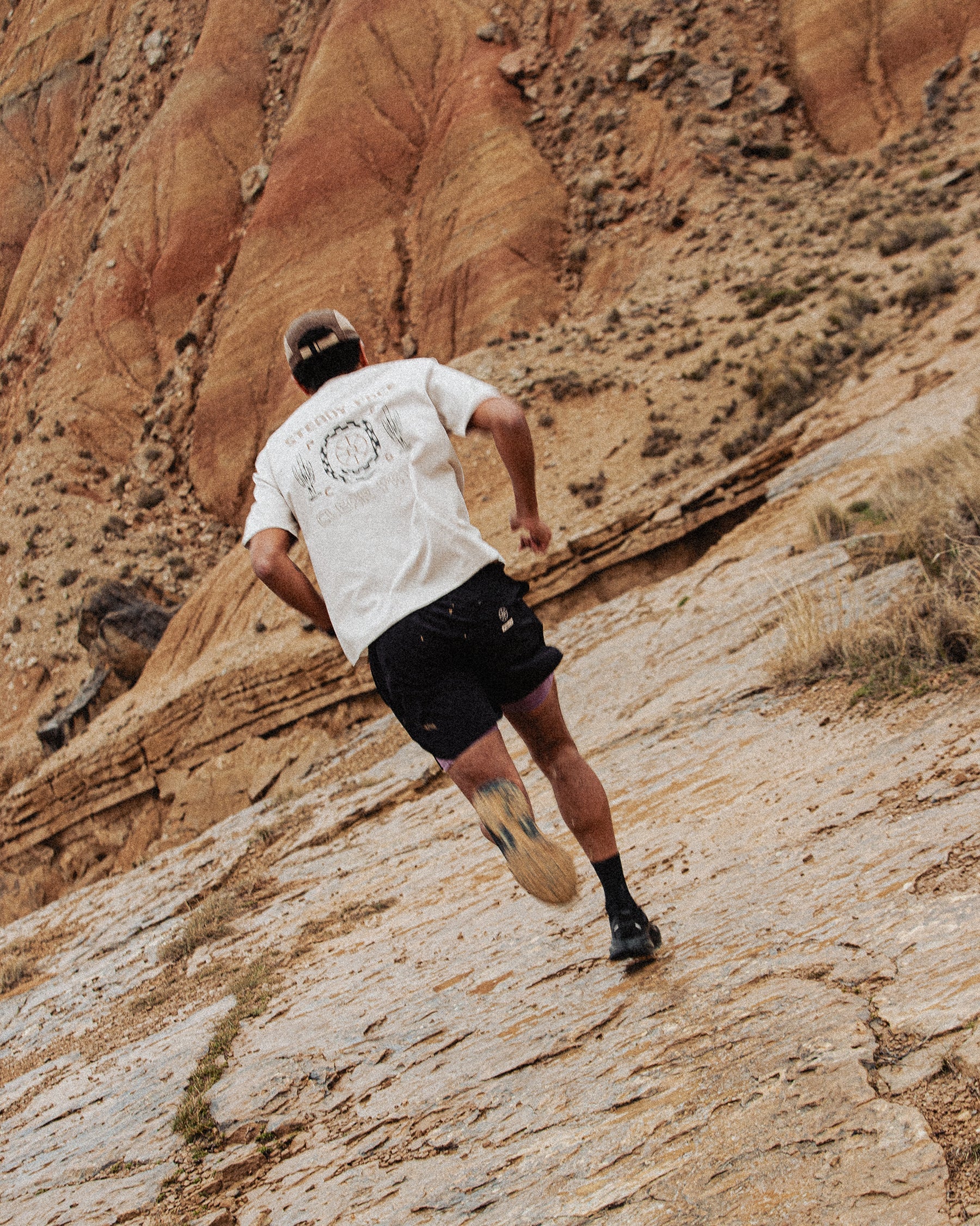 Steady Pace Trail T-Shirt - Bone - Image 4