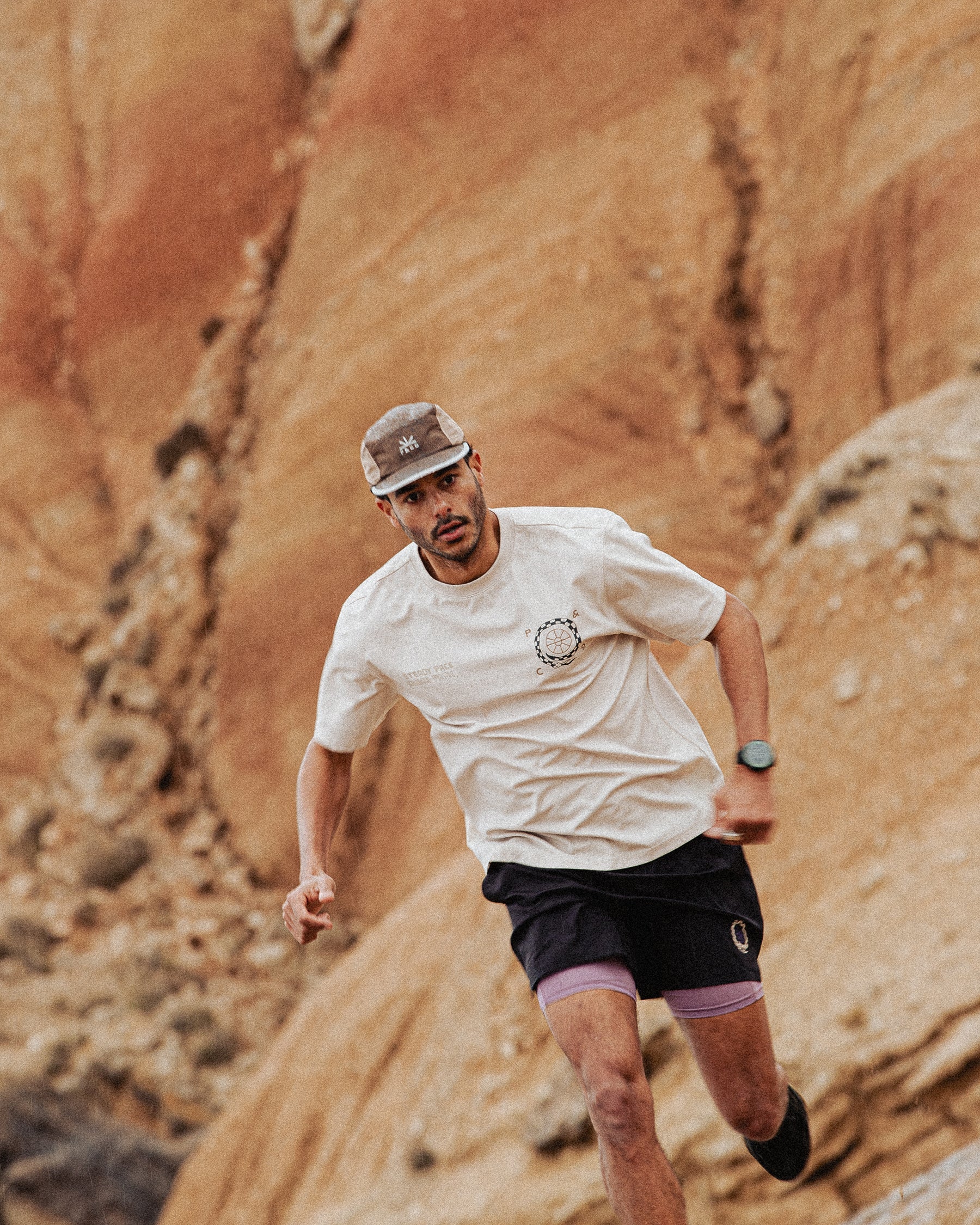 Steady Pace Trail T-Shirt - Bone - Image 6
