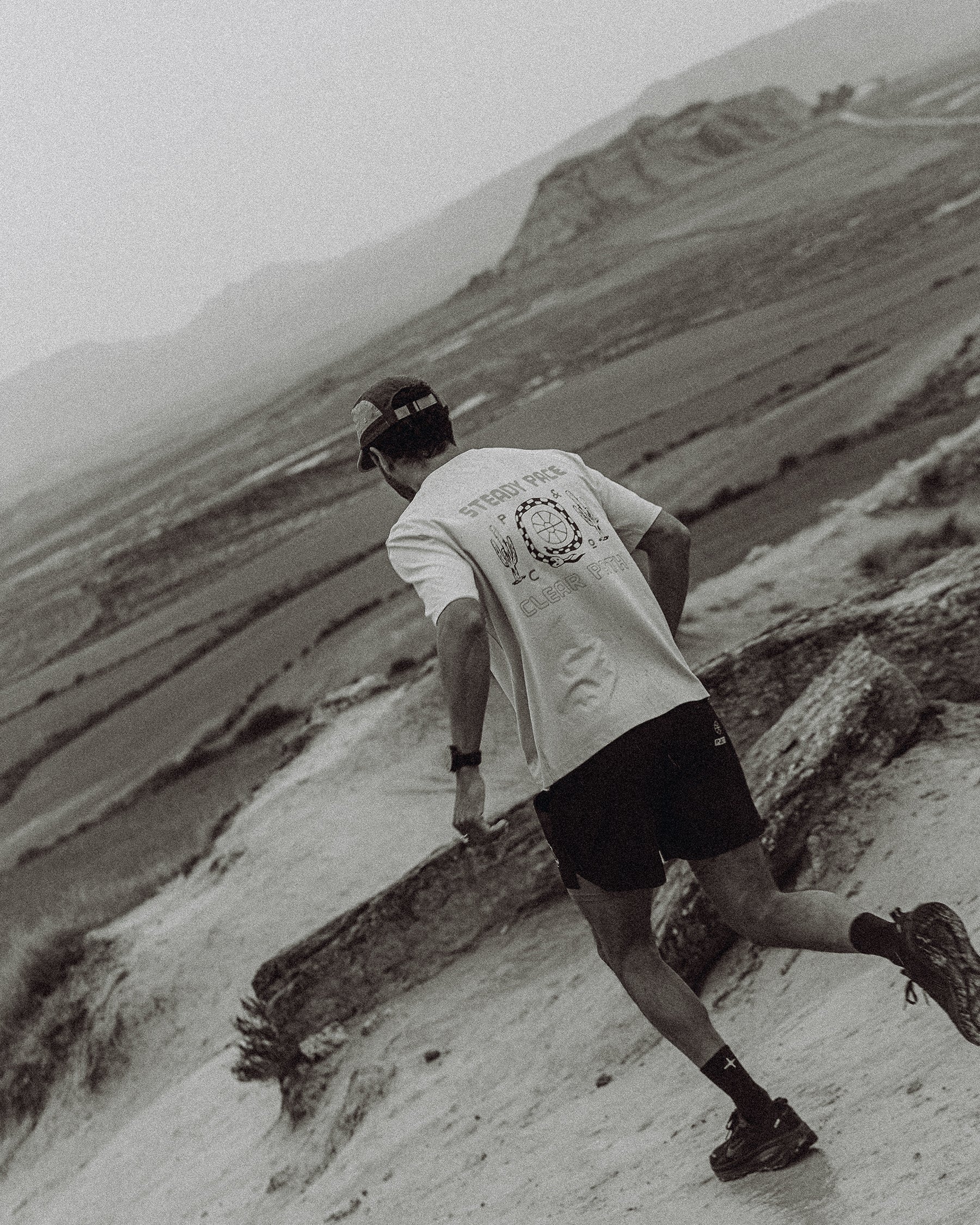 Steady Pace Trail T-Shirt - Bone - Image 9