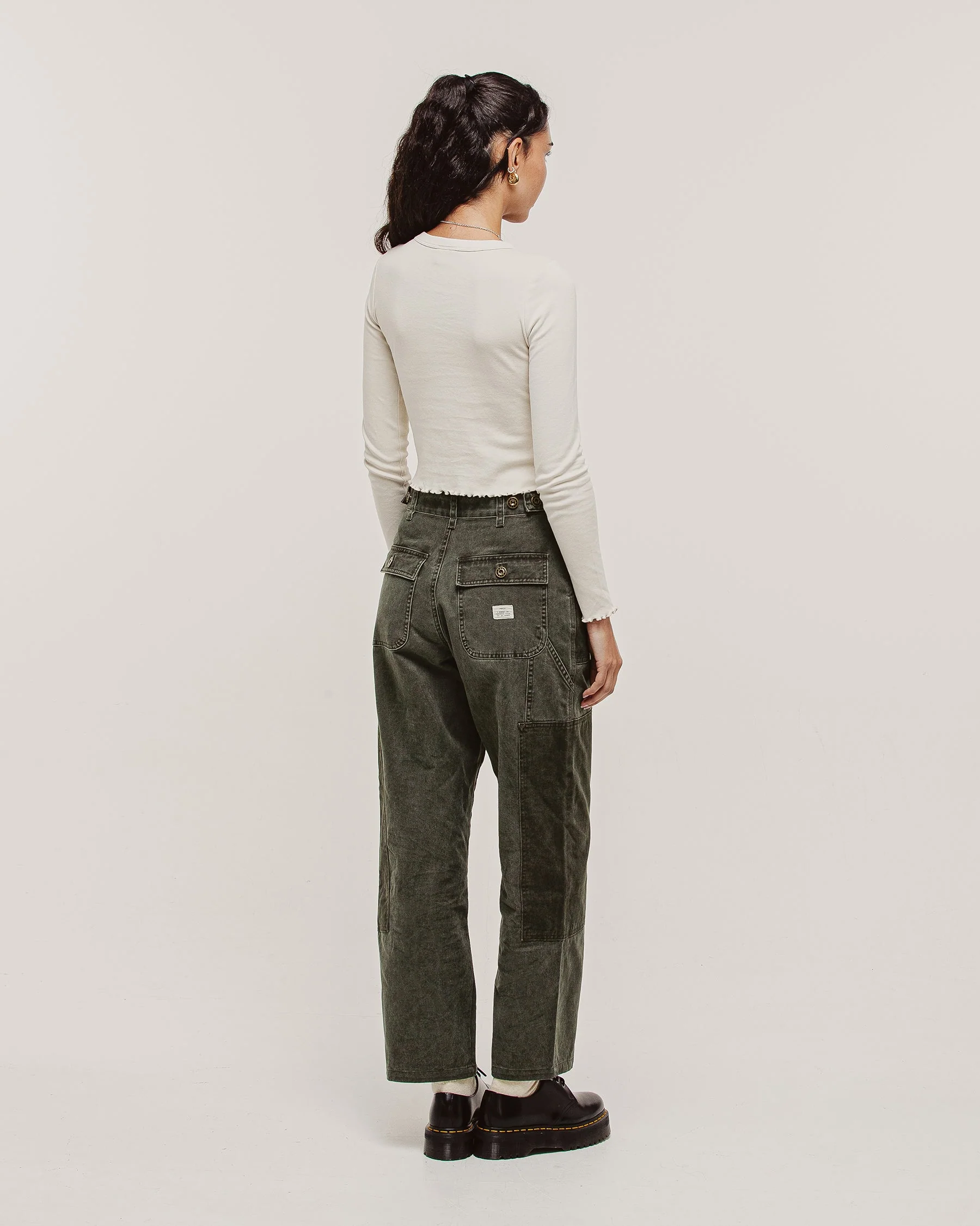 Surplus High Waisted Pants - Khaki - Image 6