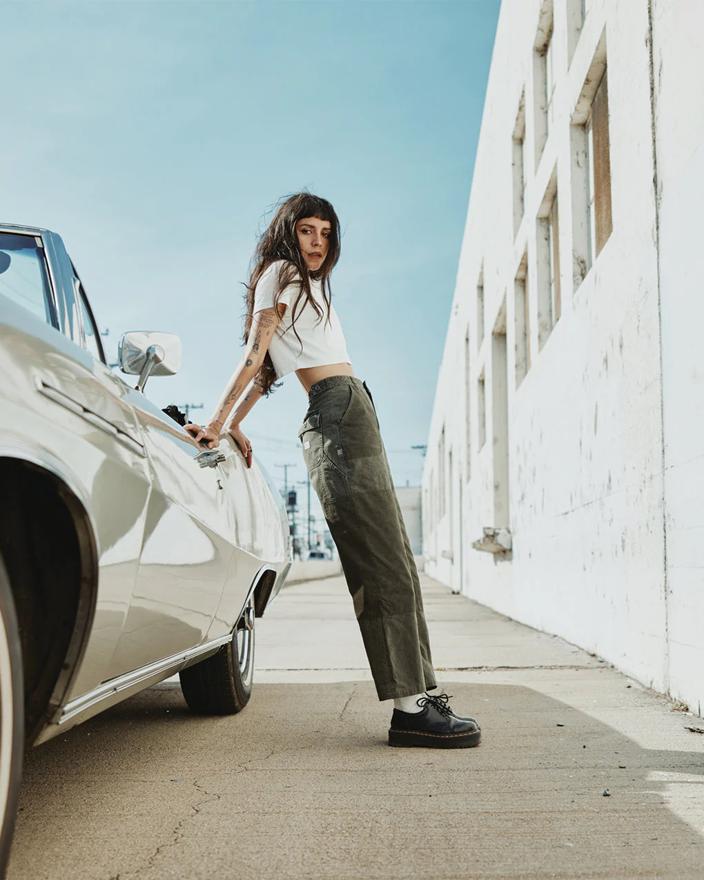 Surplus High Waisted Pants - Khaki - Image 7