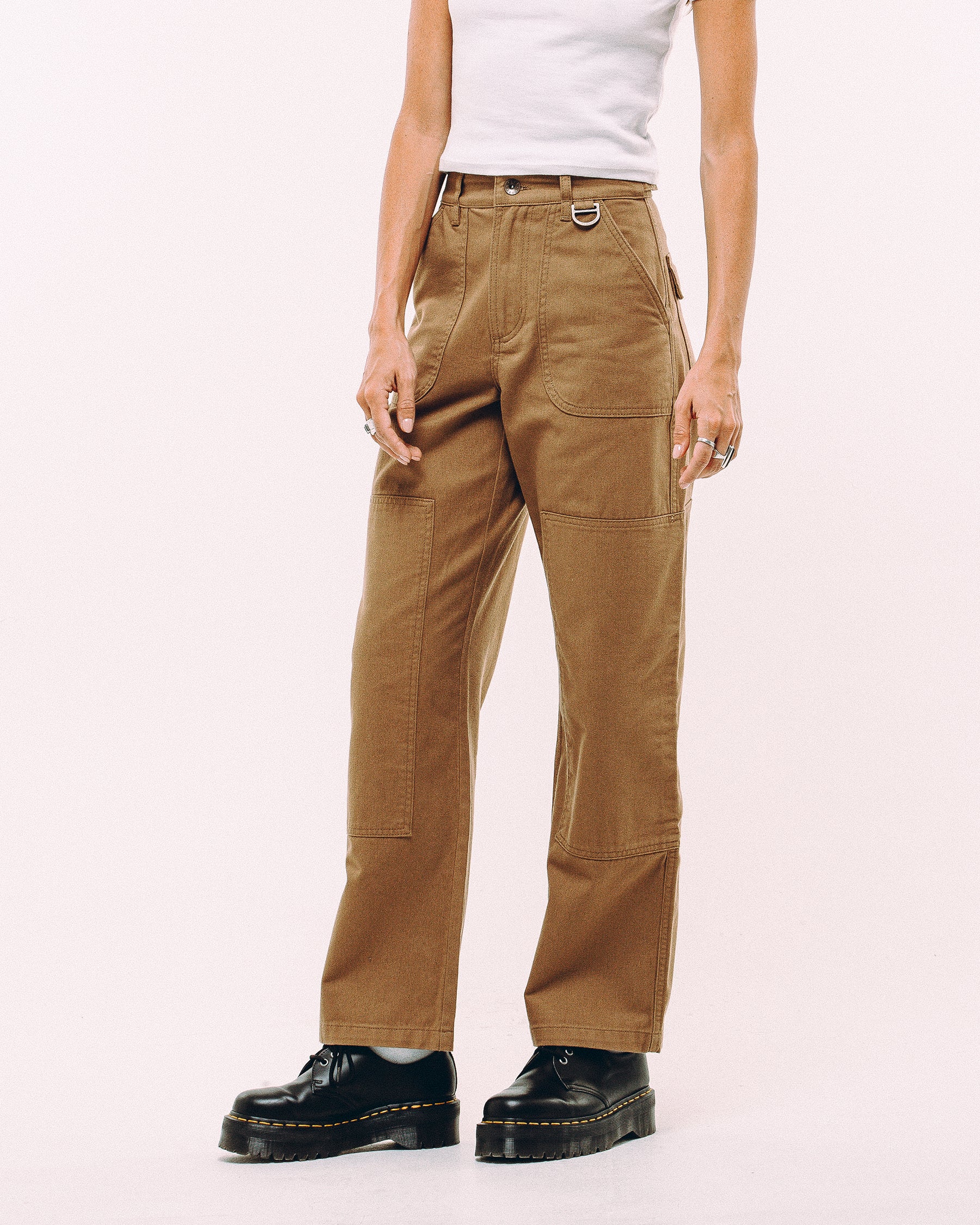 Surplus High Waisted Pants - Tan - Image 2
