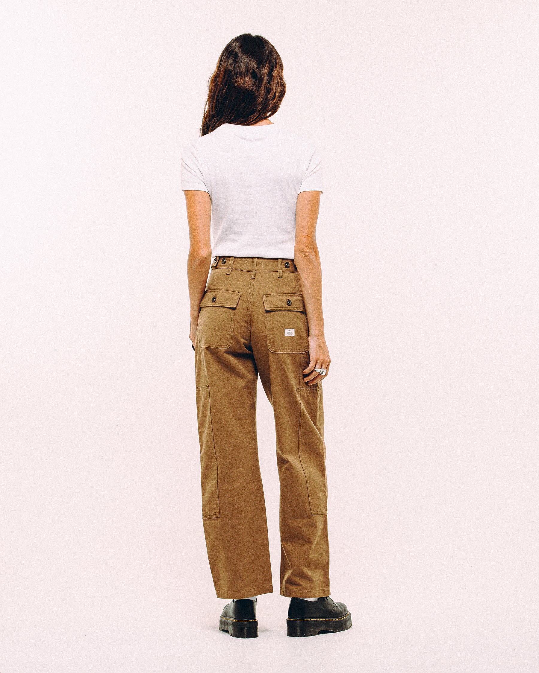 Surplus High Waisted Pants - Tan - Image 3