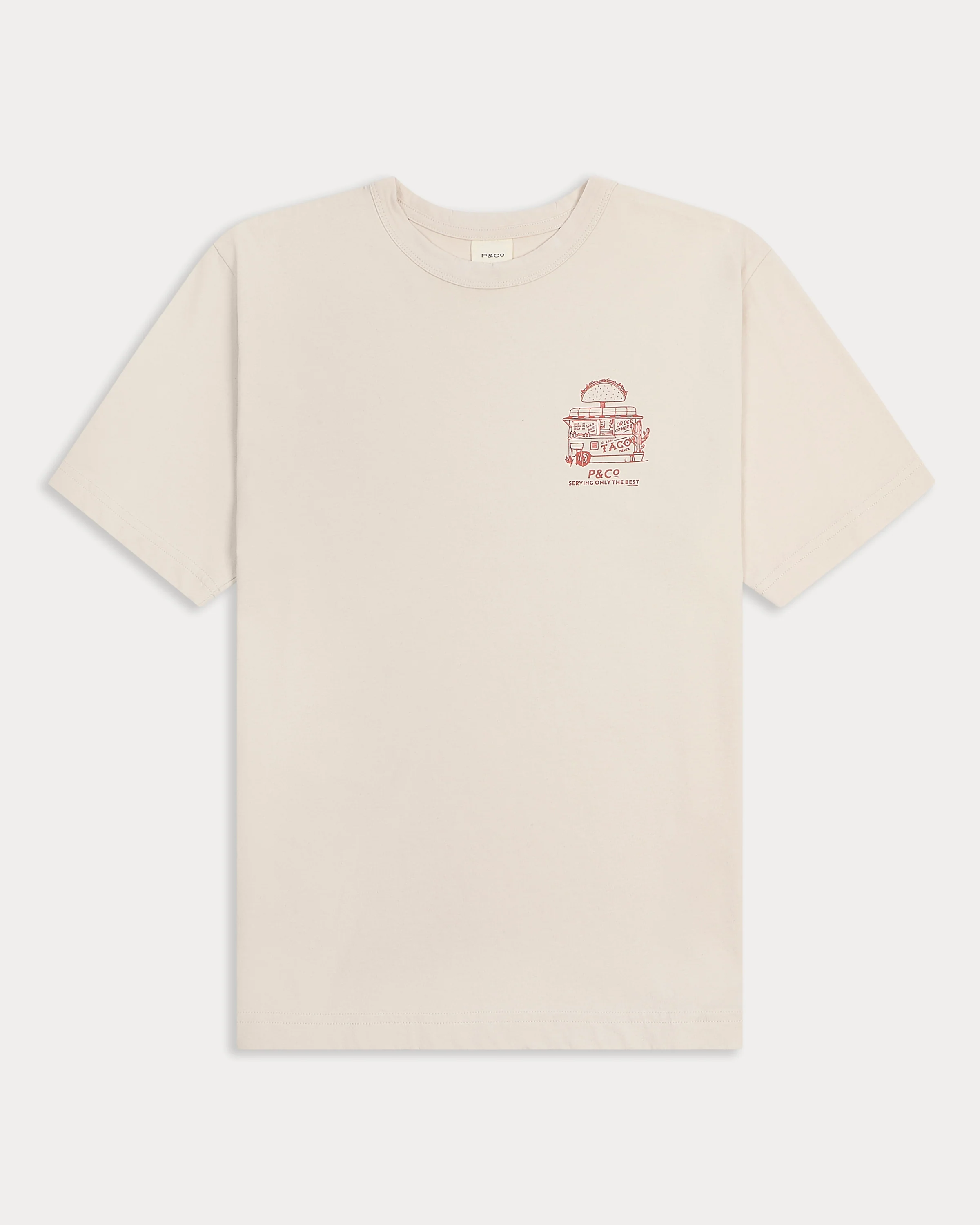 Taco Truck T-Shirt - Bone - Image 5