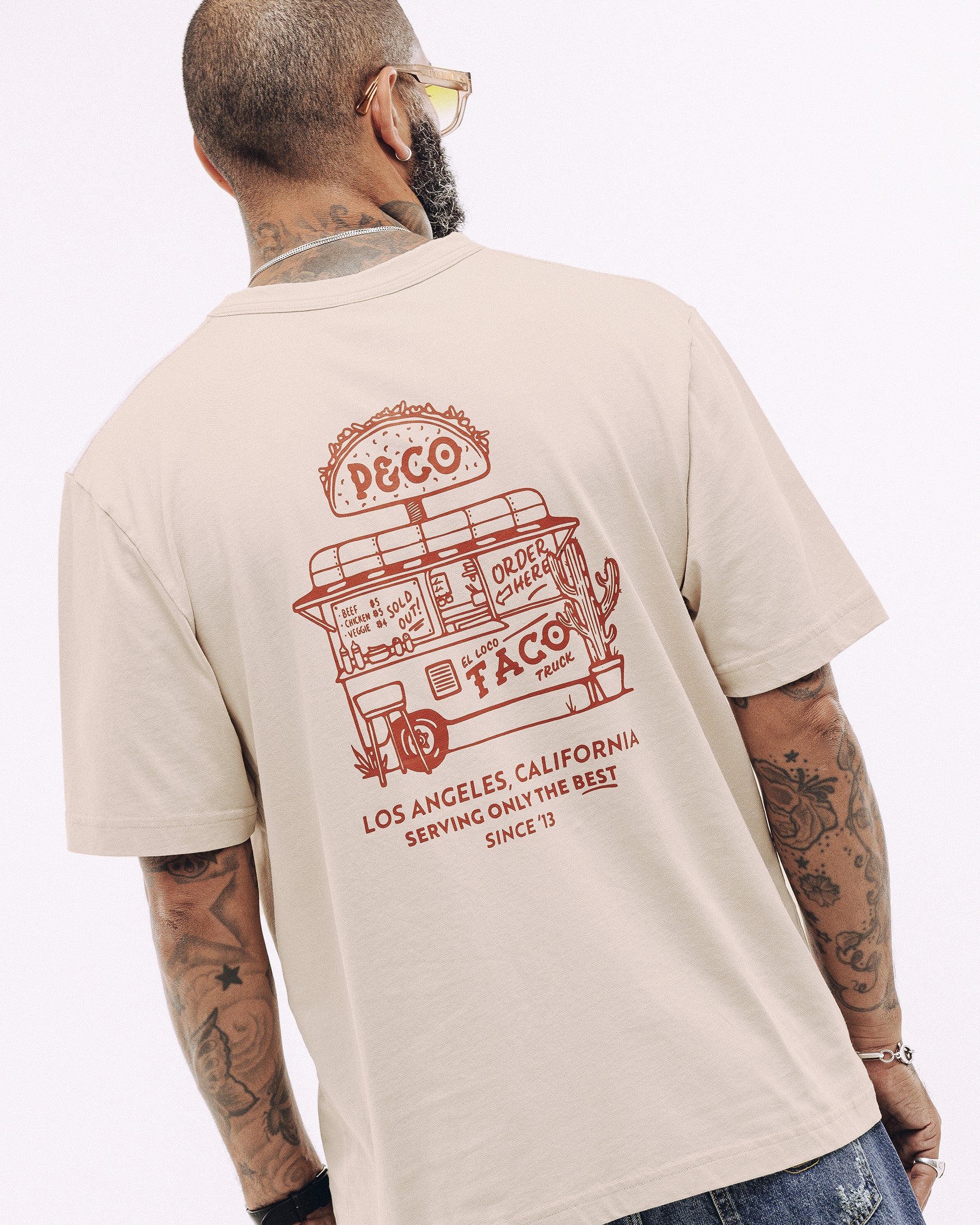 Taco Truck T-Shirt - Bone - Image 6