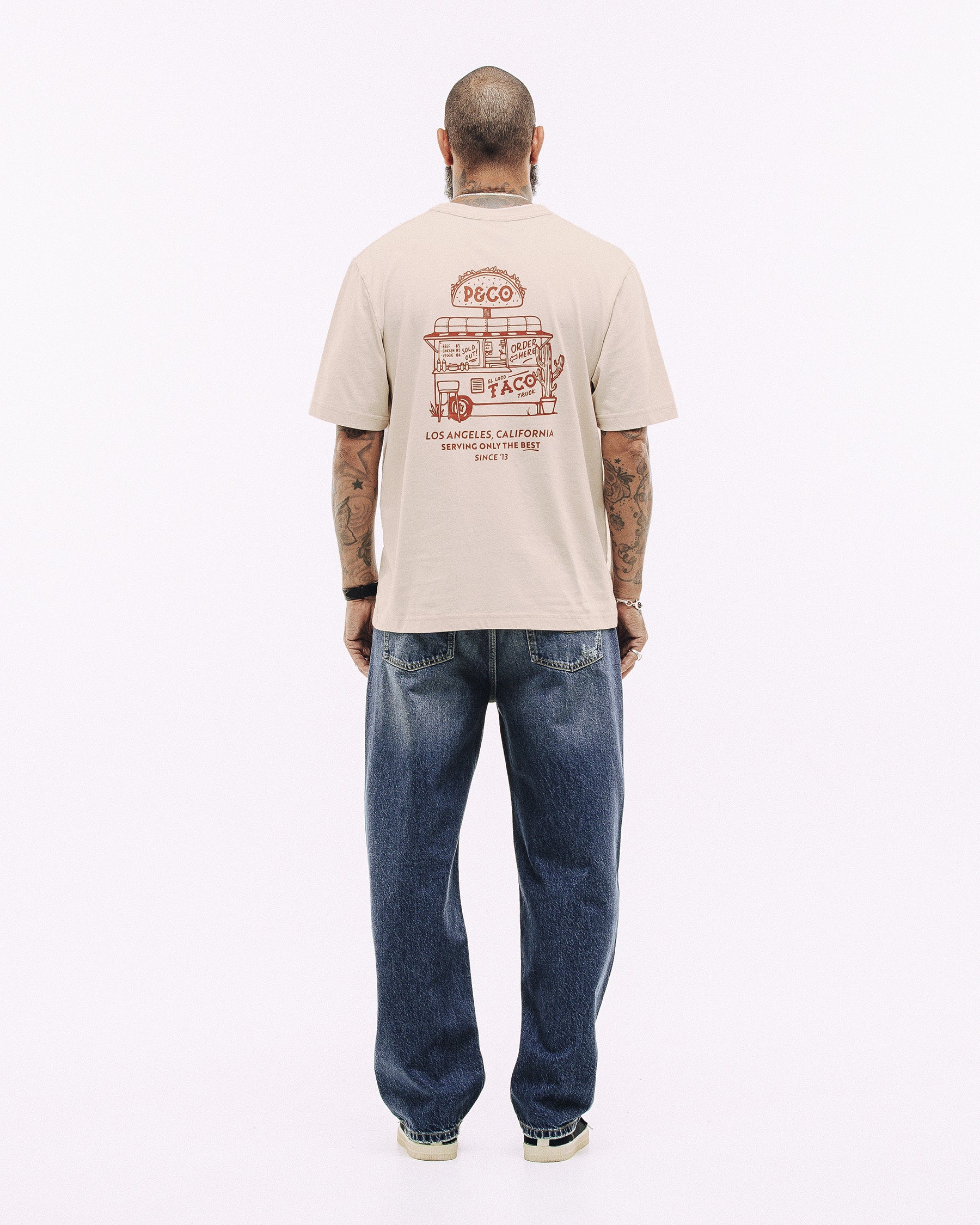 Taco Truck T-Shirt - Bone - Image 8