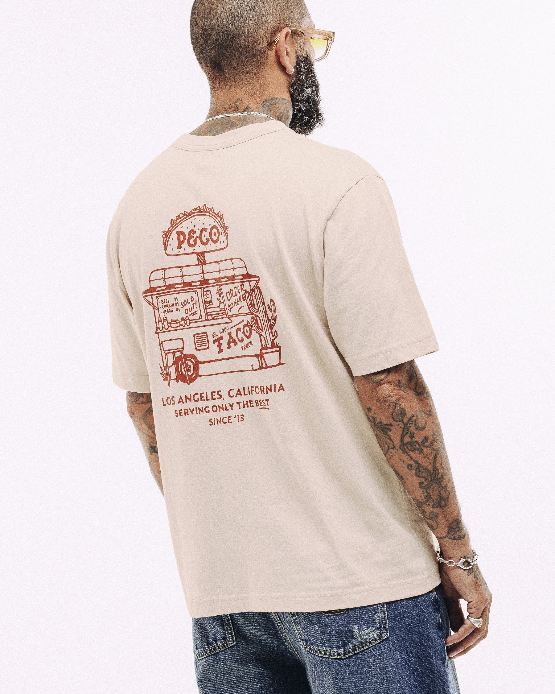 Taco Truck T-Shirt - Bone - Image 9