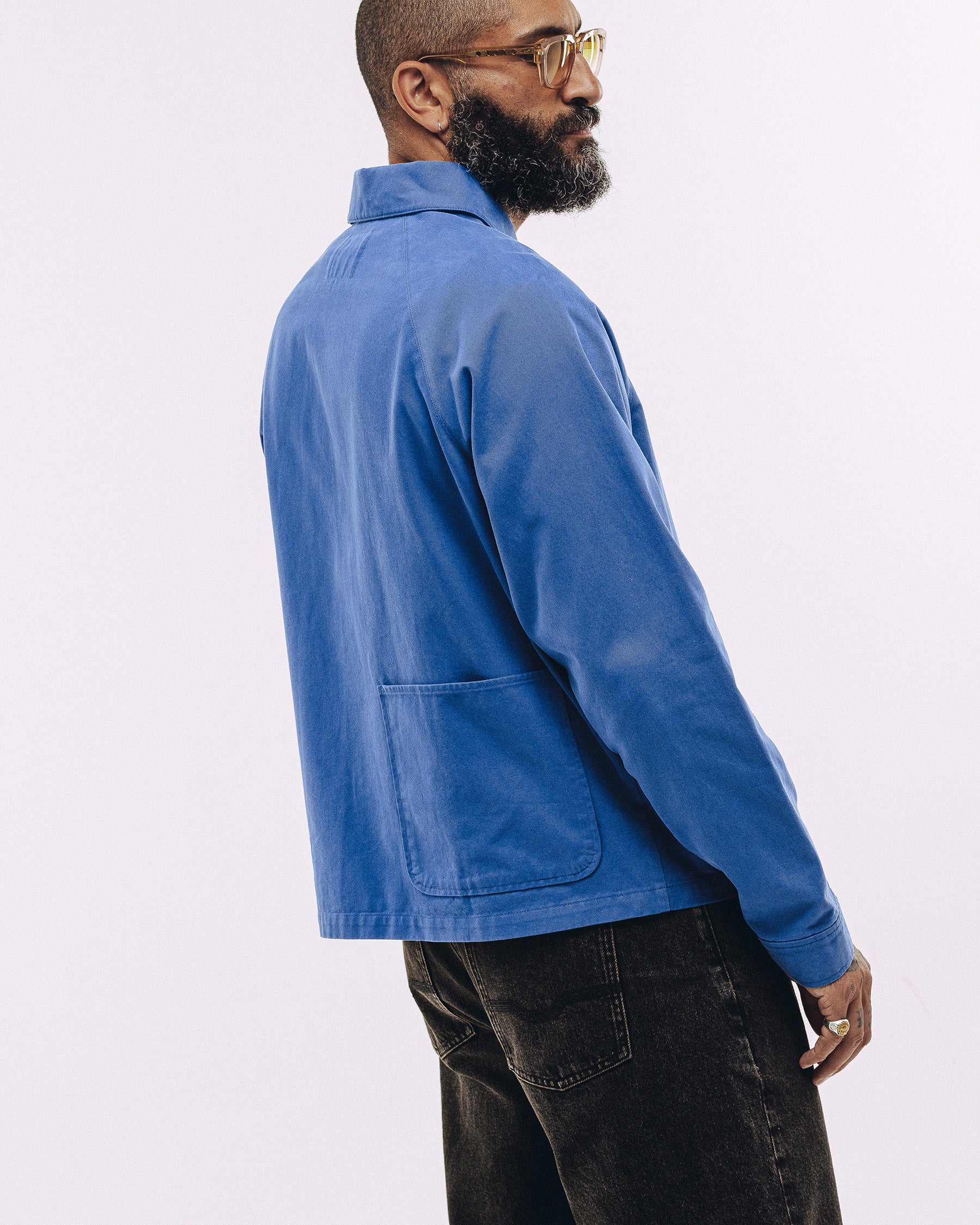 Vyse Chore Jacket - French Blue - Image 3