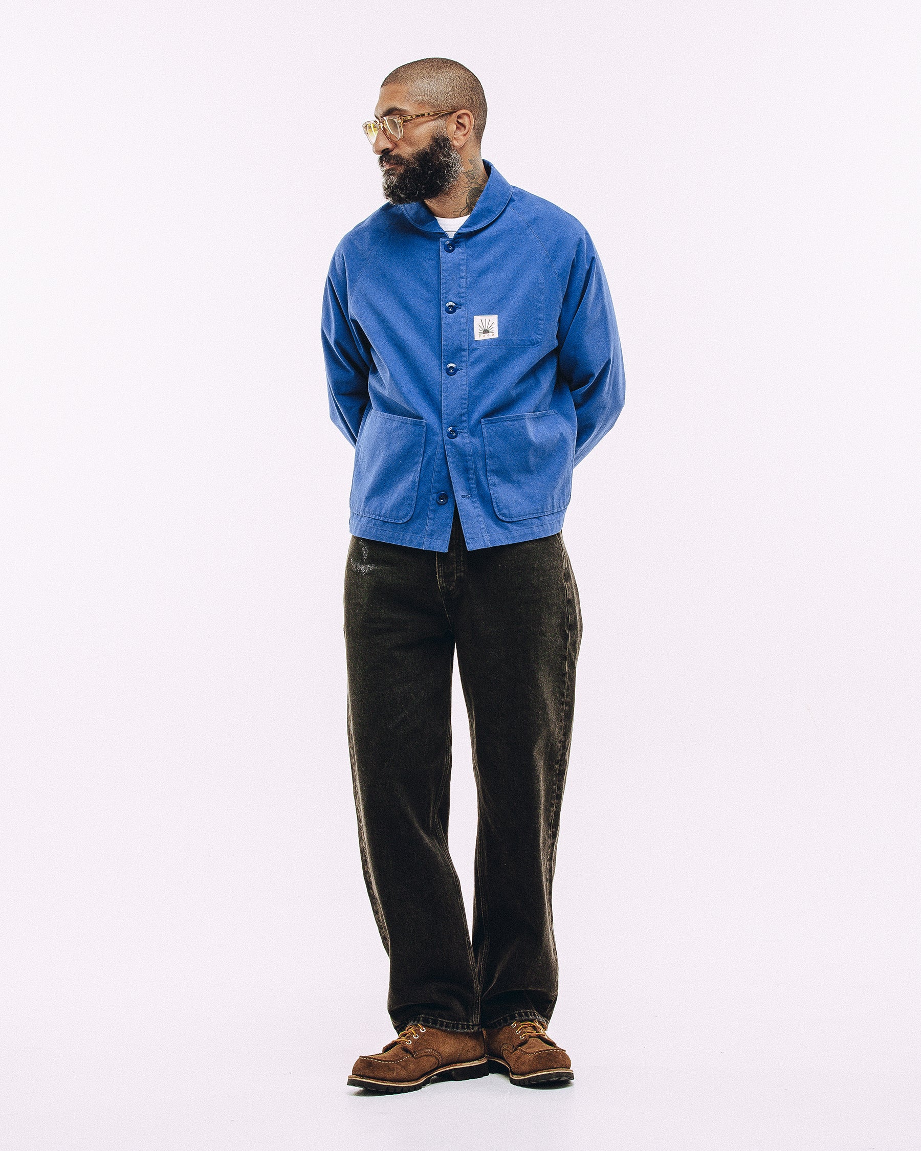 Vyse Chore Jacket - French Blue - Image 6