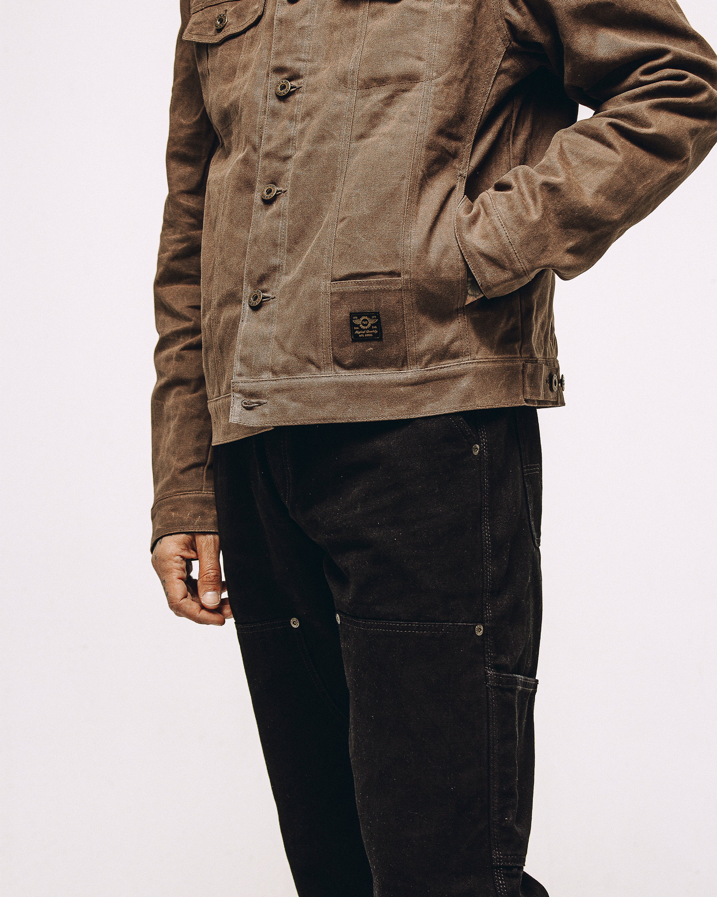 Wayfare Waxed Canvas Jacket - Caribou - Image 5