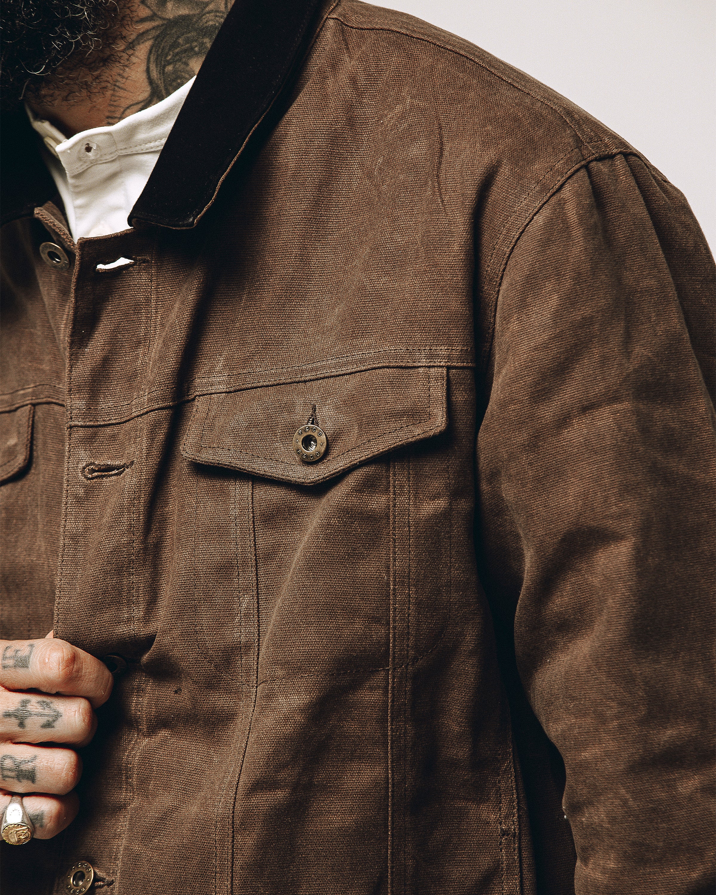 Wayfare Waxed Canvas Jacket - Caribou - Image 7