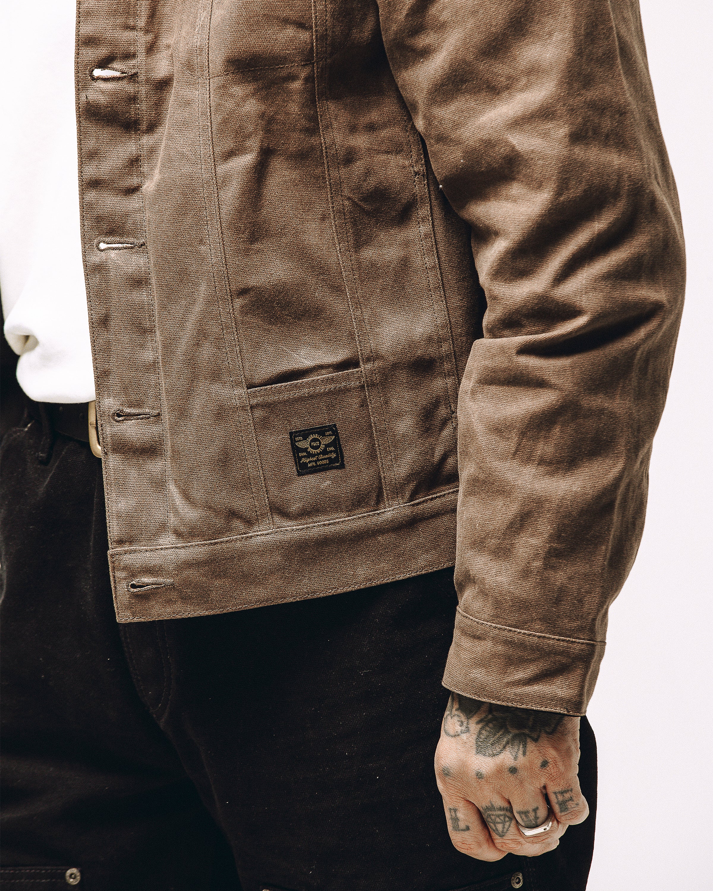 Wayfare Waxed Canvas Jacket - Caribou - Image 8