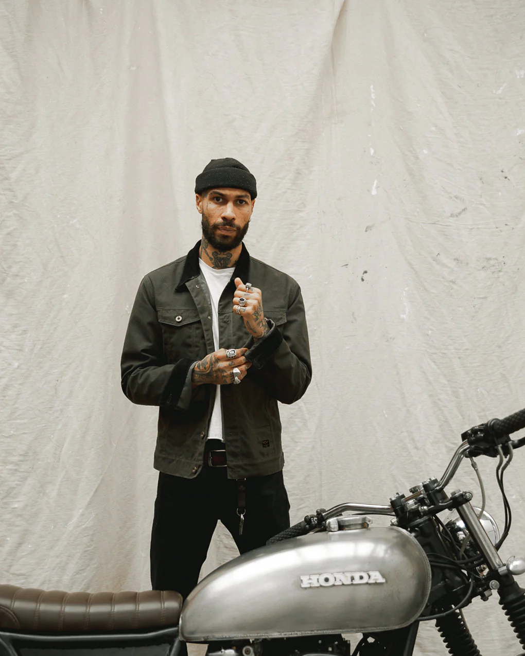 Wayfare Waxed Canvas Jacket - Olive - Image 6