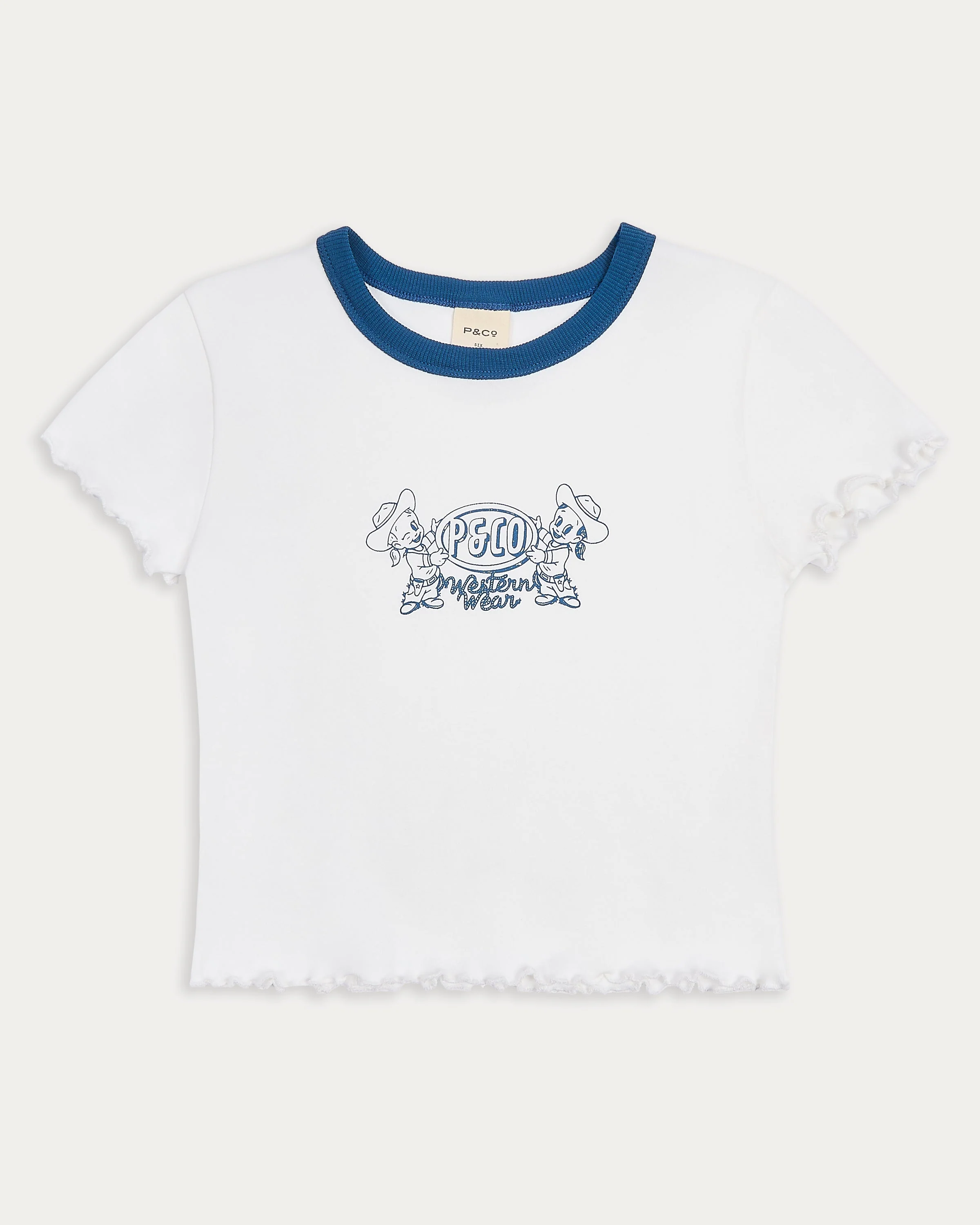 Western Wear Baby T-Shirt - Off White - Image 3