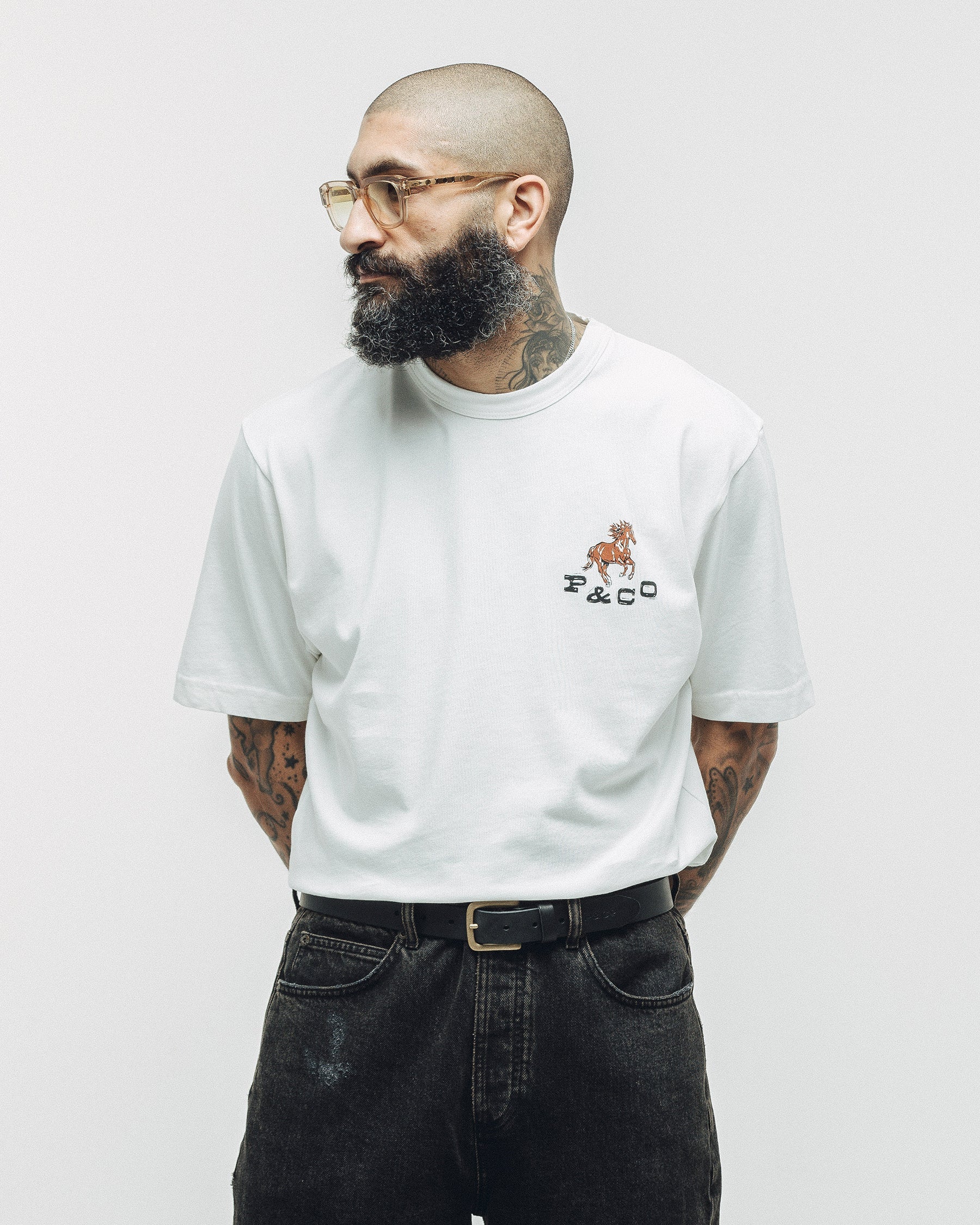 Wild Horse T-Shirt - Off White - Image 3