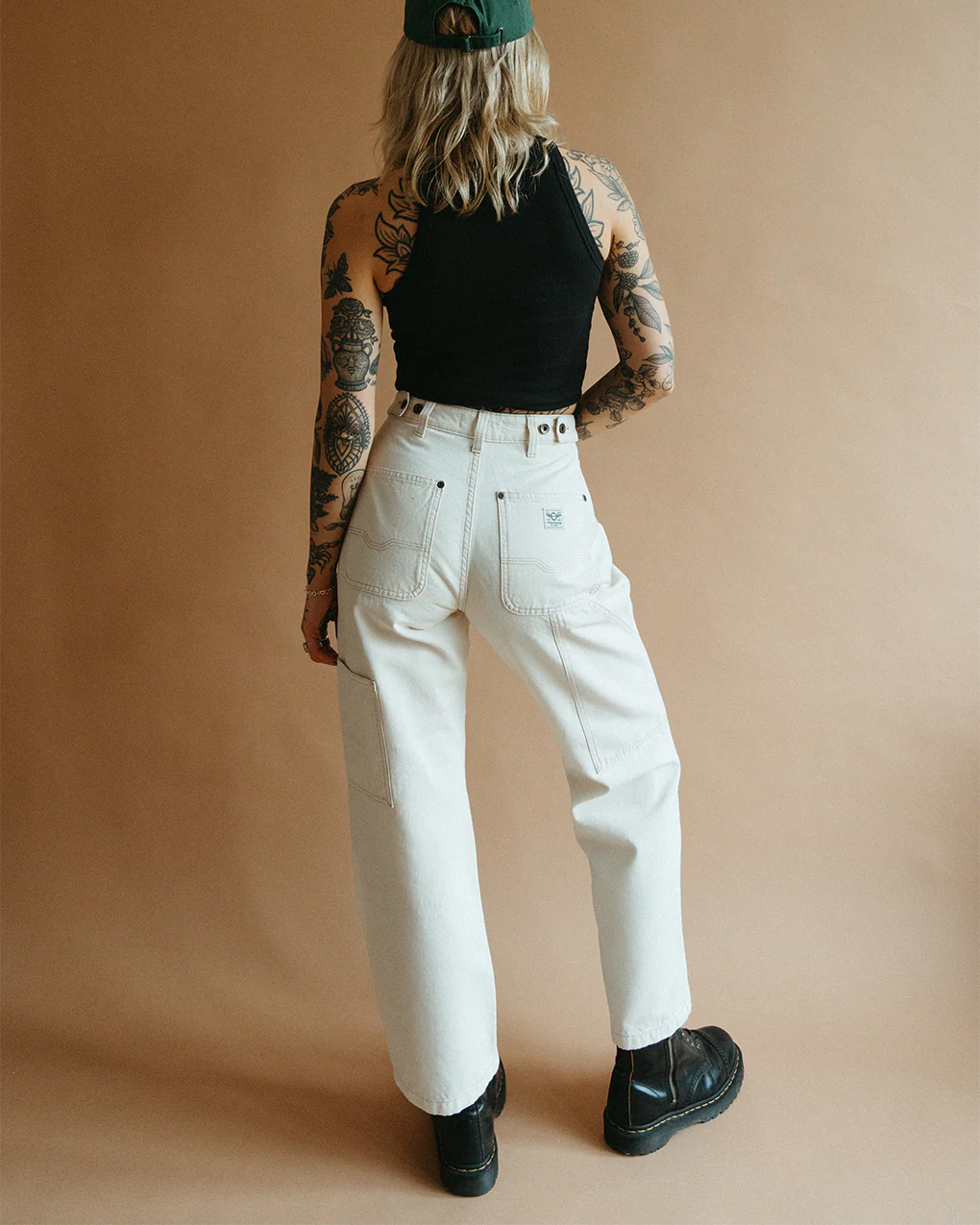 Albion Carpenter Pant - Ecru - Image 6
