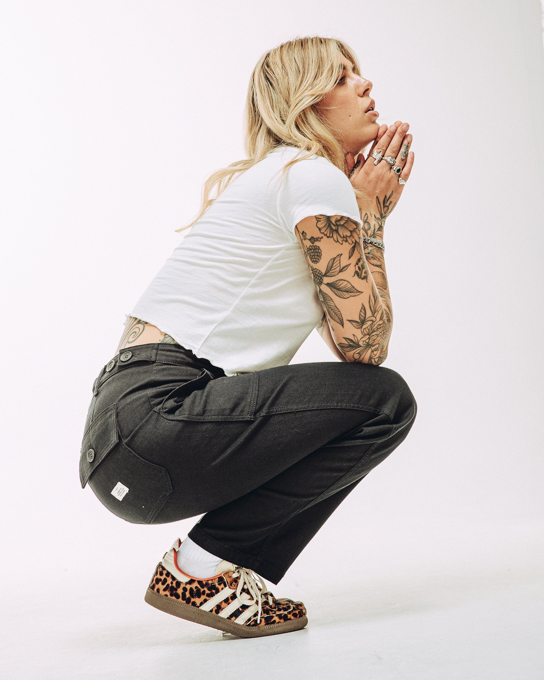 Service Fatigue Pants - Black - Image 13