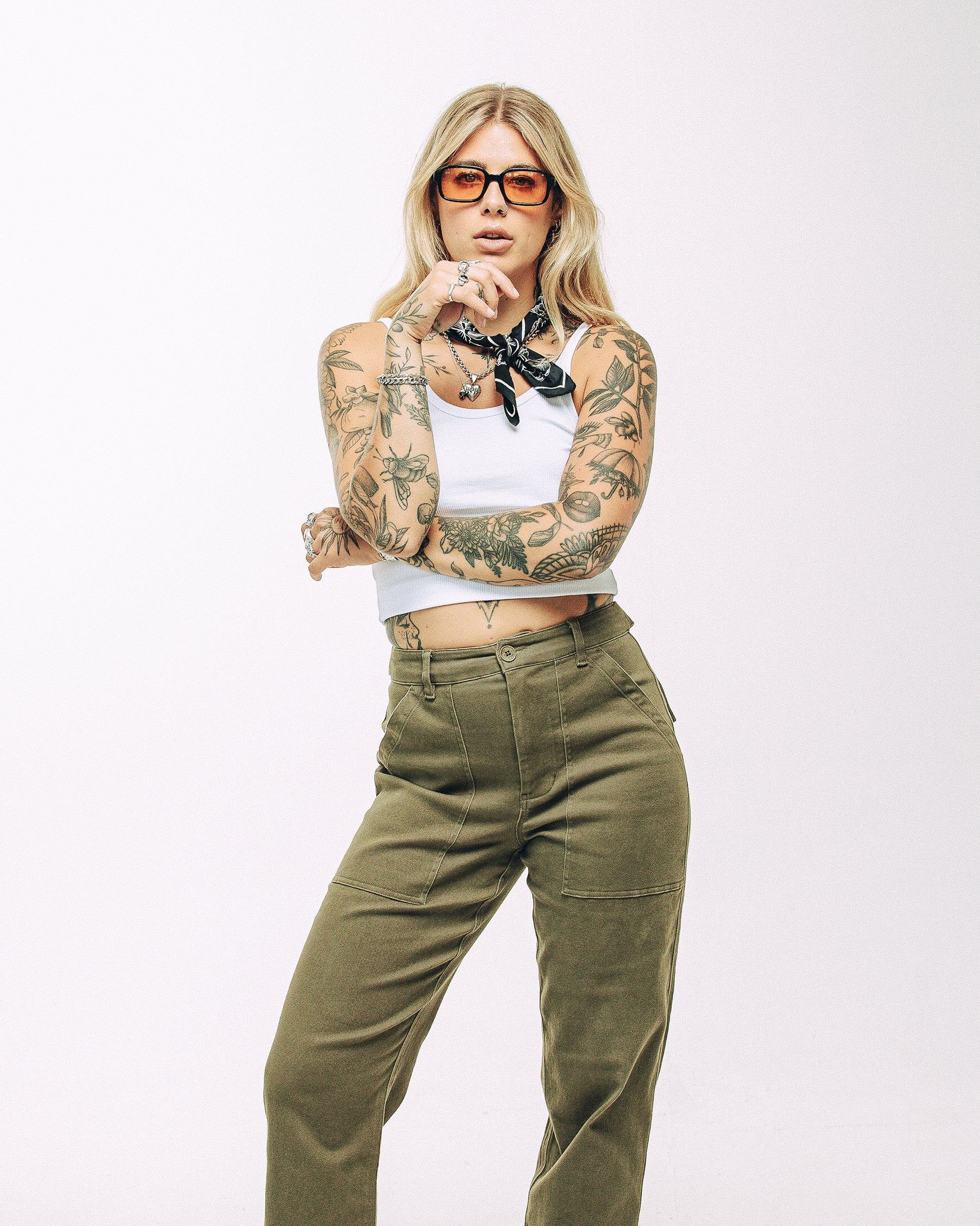 Service Fatigue Pants - Olive - Image 4
