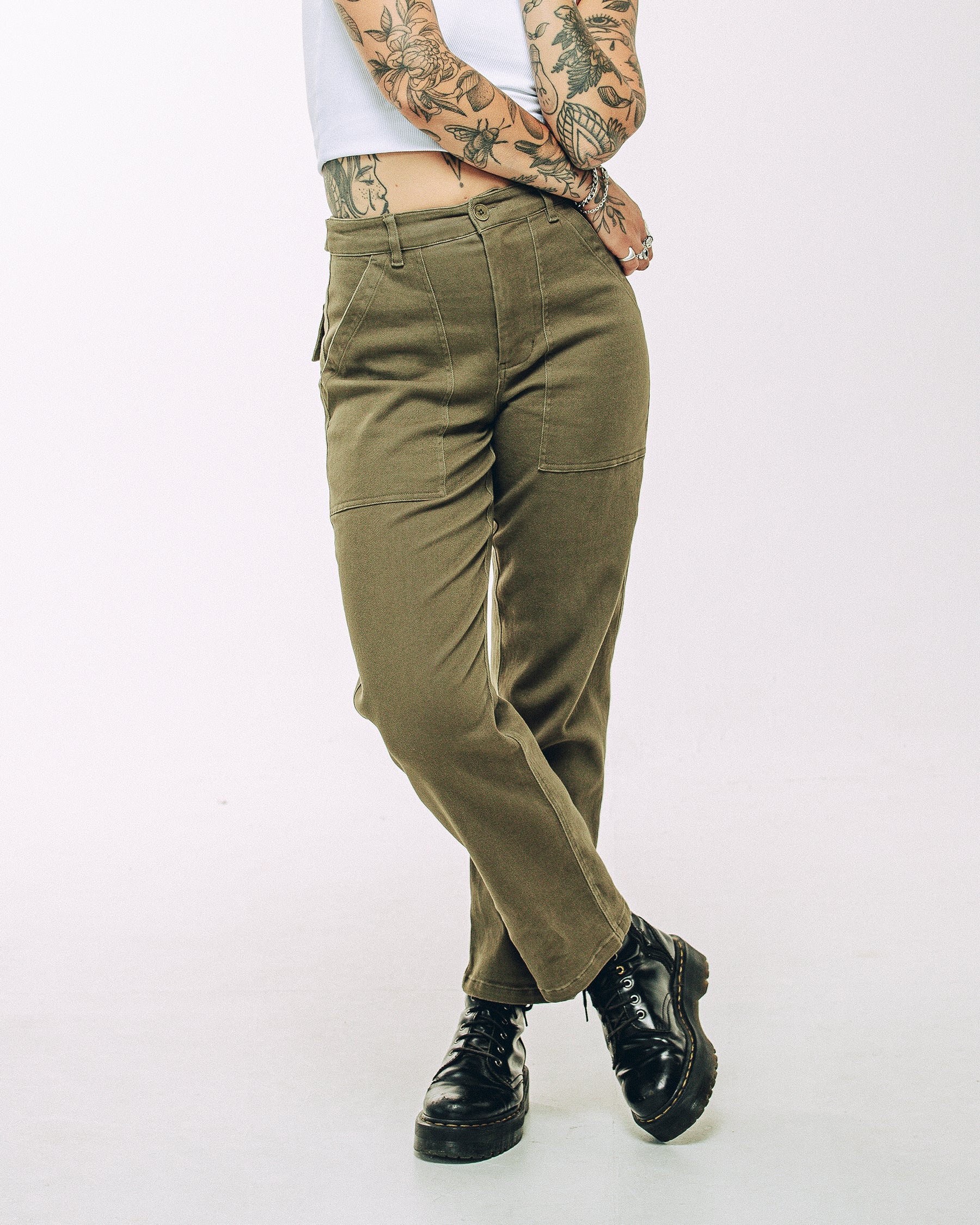 Service Fatigue Pants - Olive - Image 6