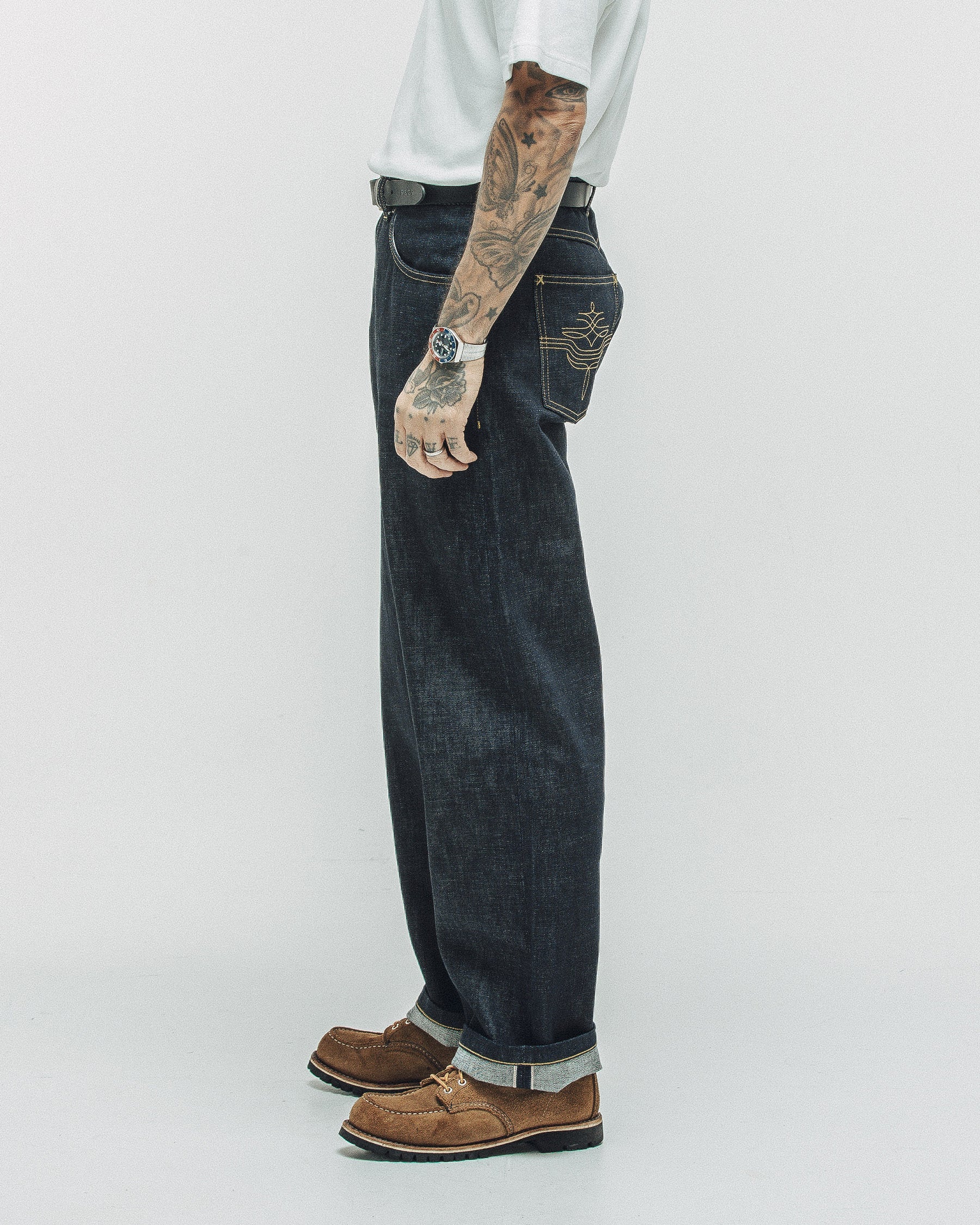 Wyatt Selvedge Denim Jean - Raw Indigo - Image 7